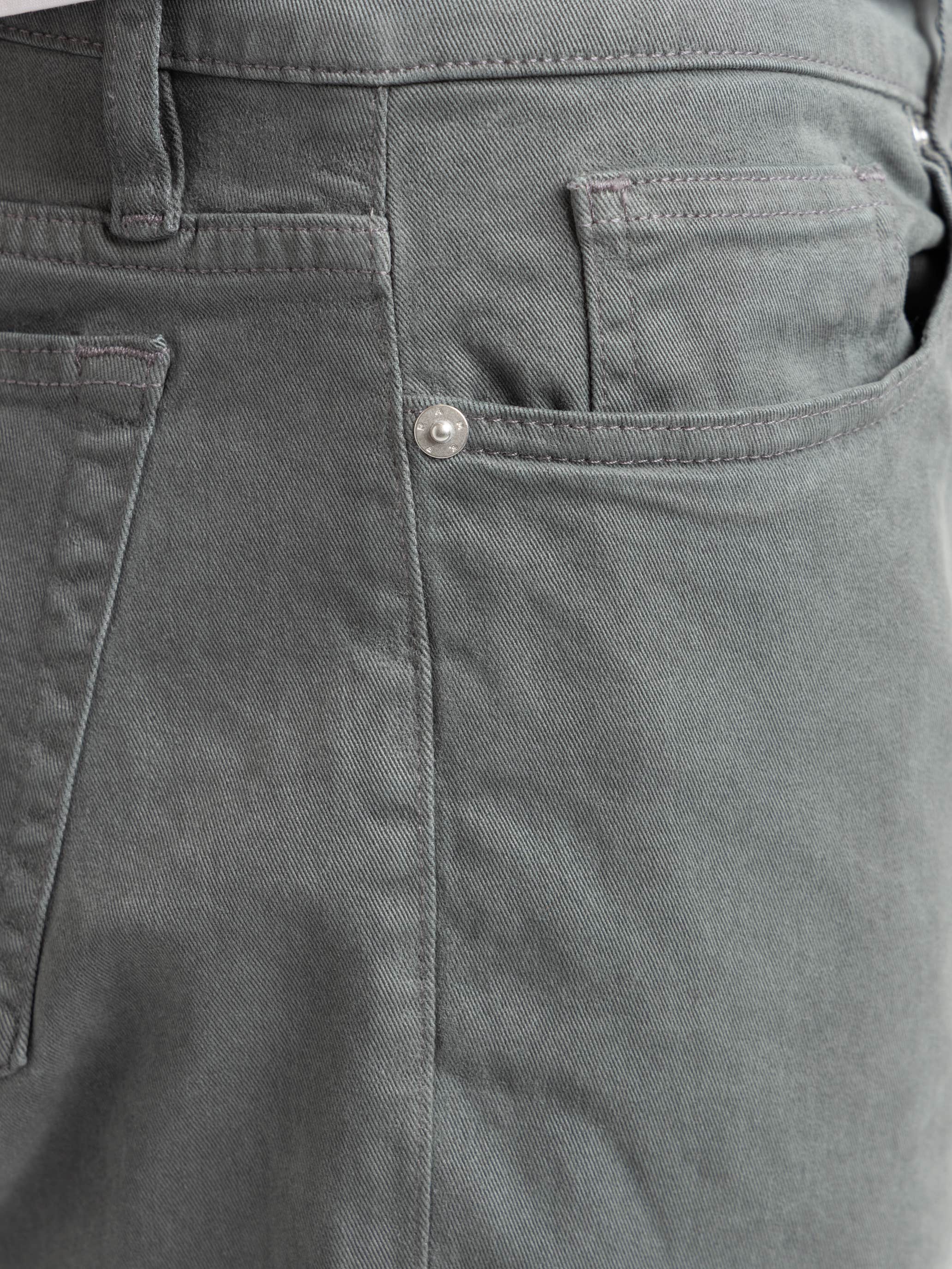 L'Homme Grey Slim Jean in Old Blue