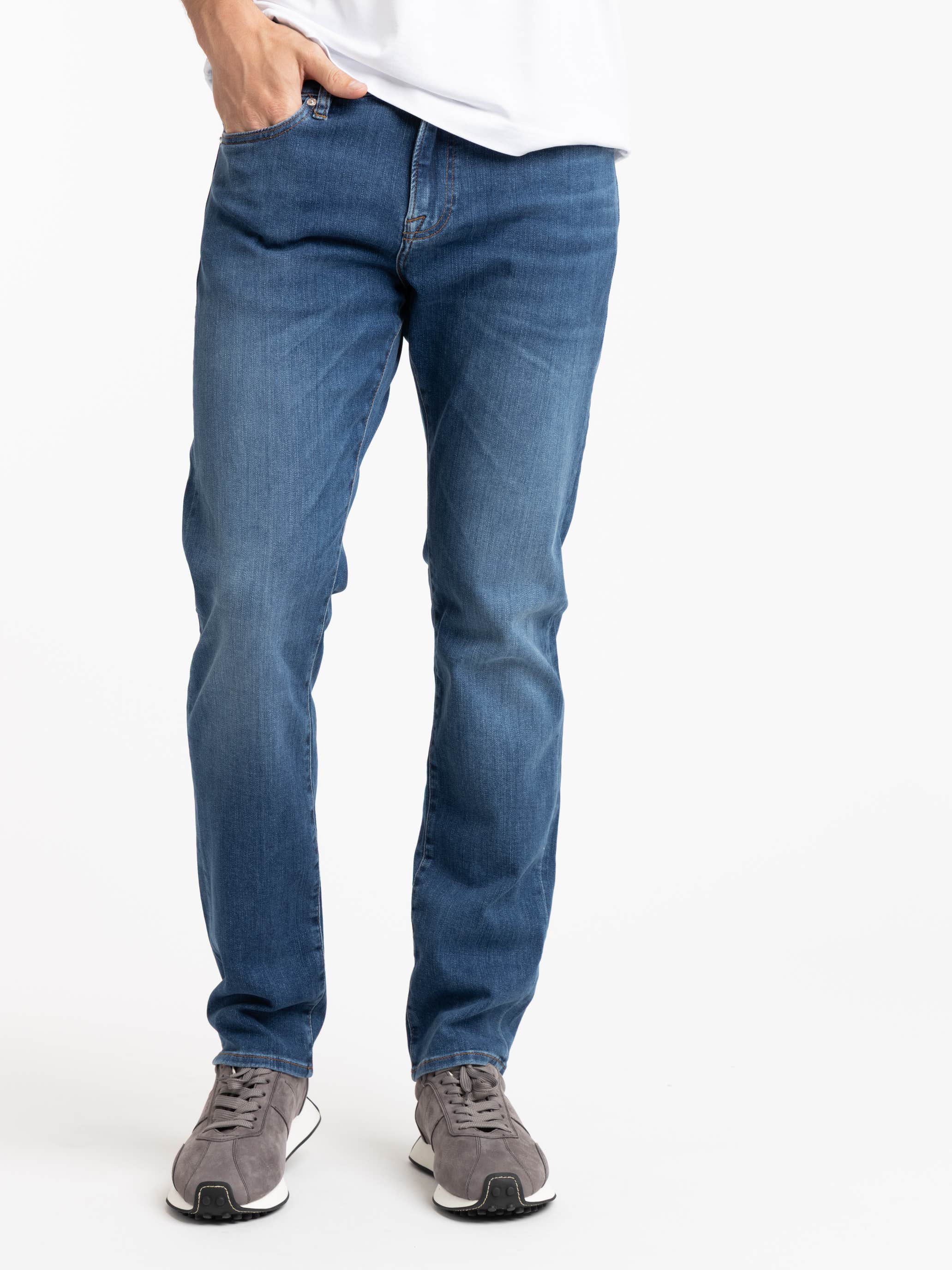 L'Homme Slim Jean in Reckless Blue