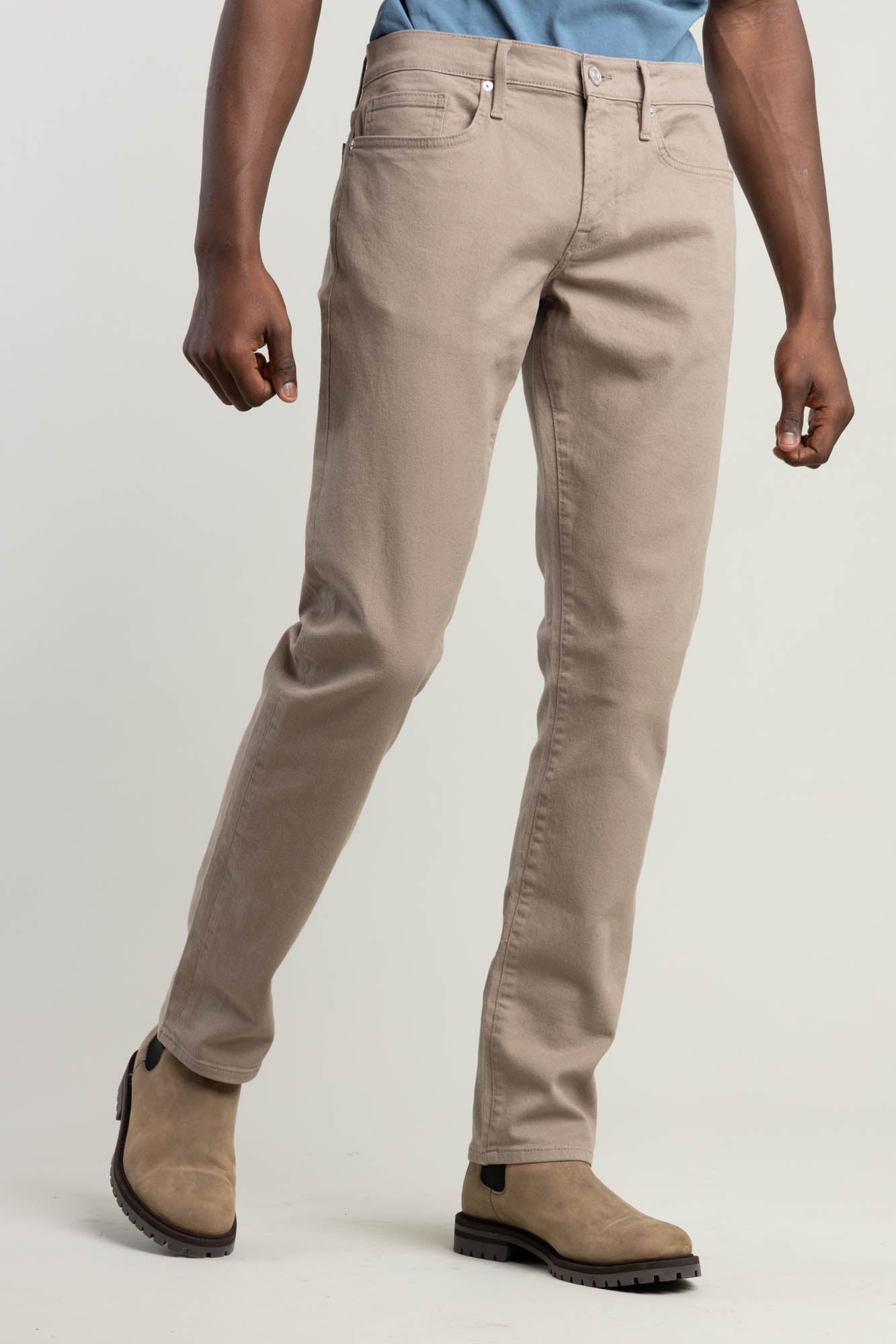 Jean beige cheap homme