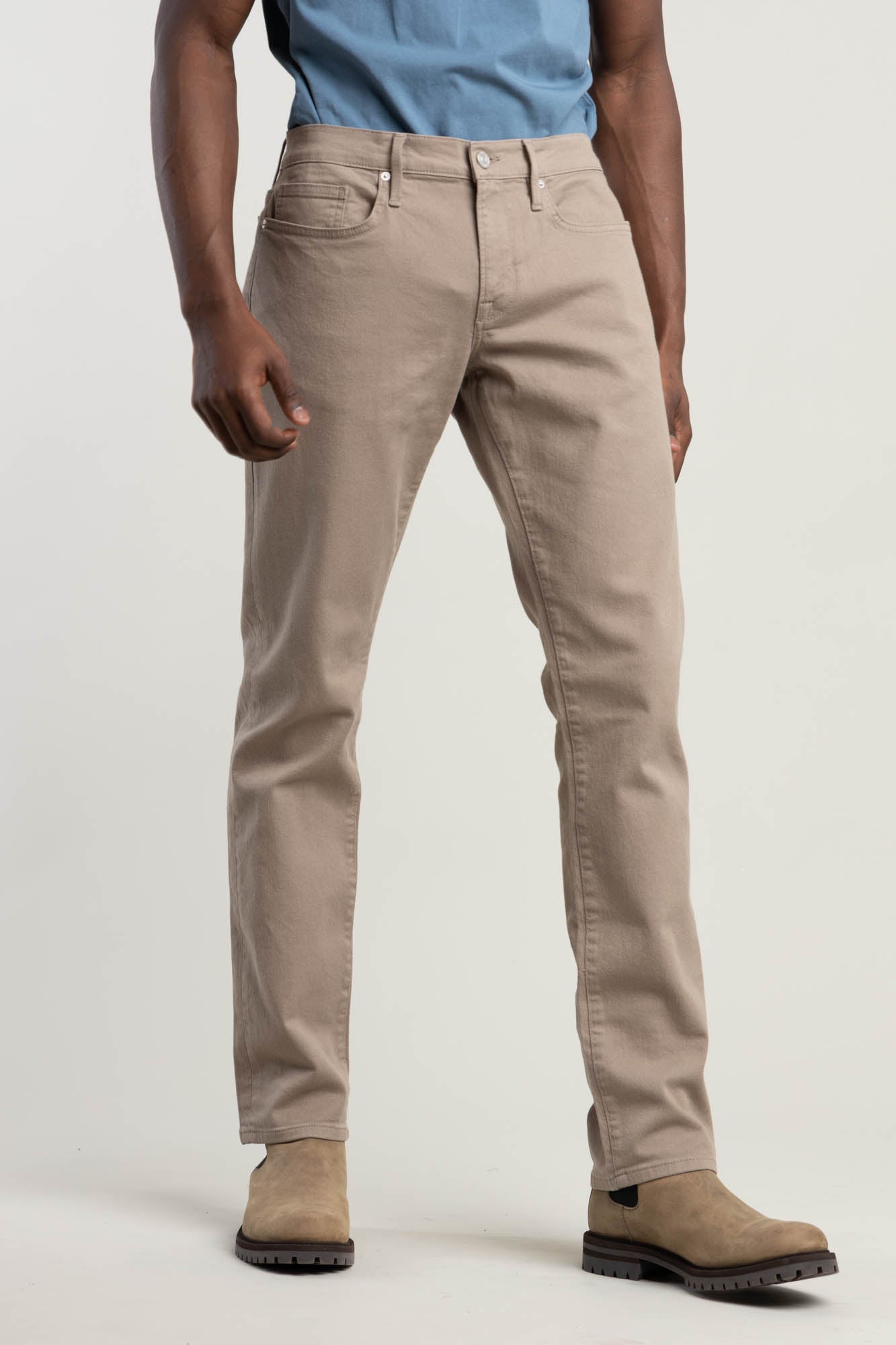 L Homme Slim Jean in Grey The Helm Clothing