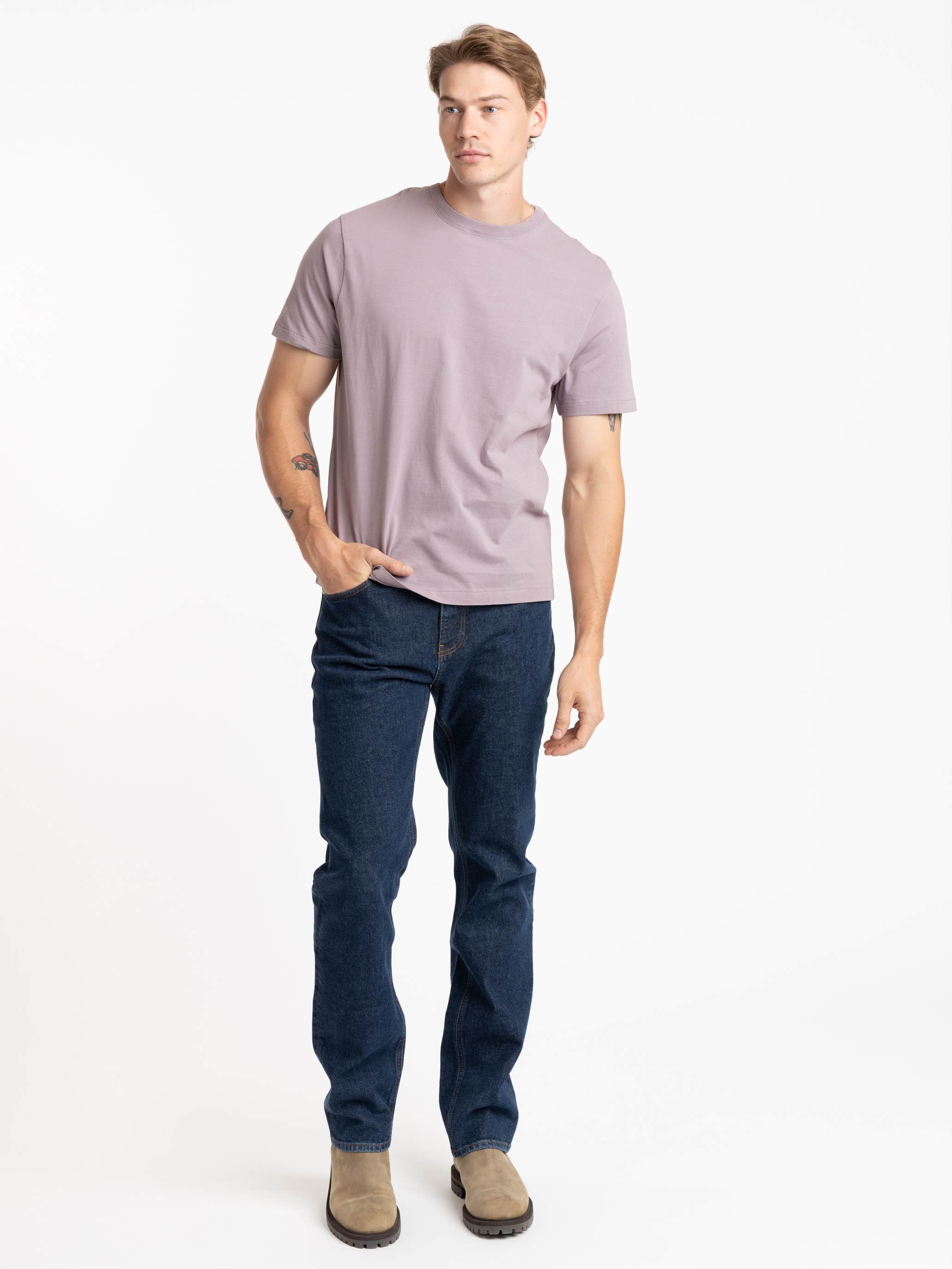 Modern Straight Jean in Varsity