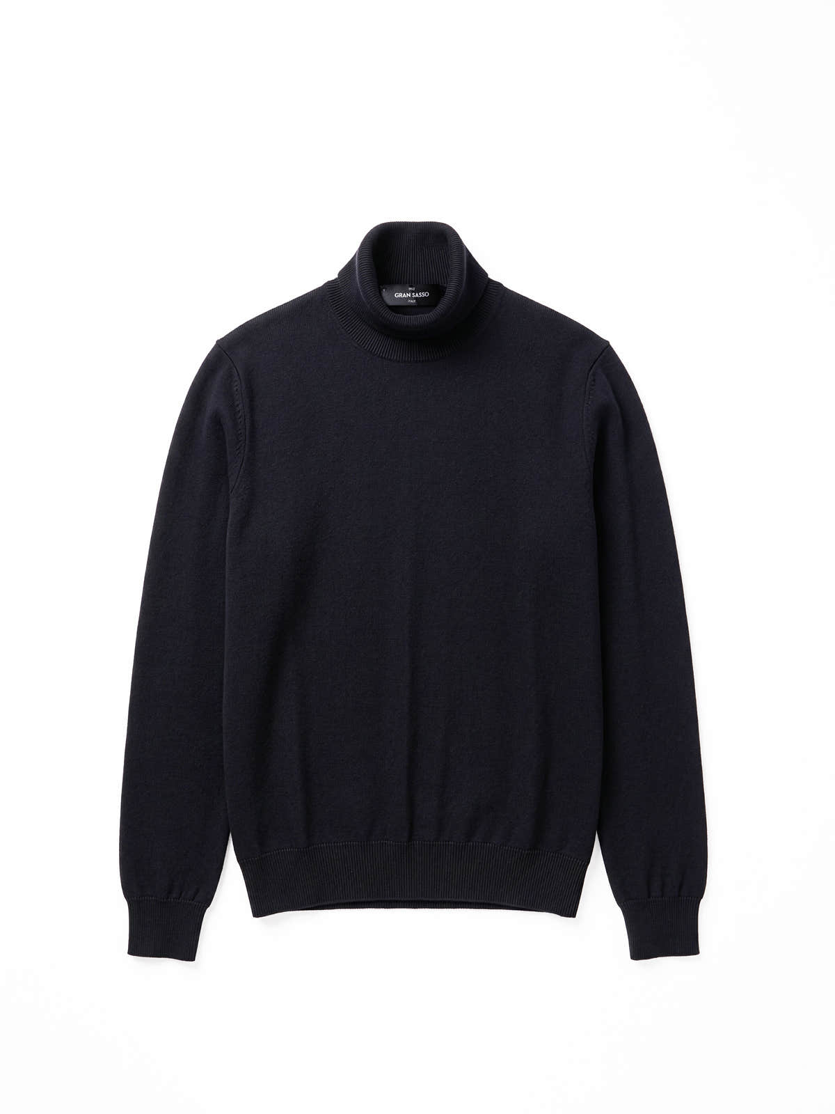 Black Cashmere Turtleneck Sweater