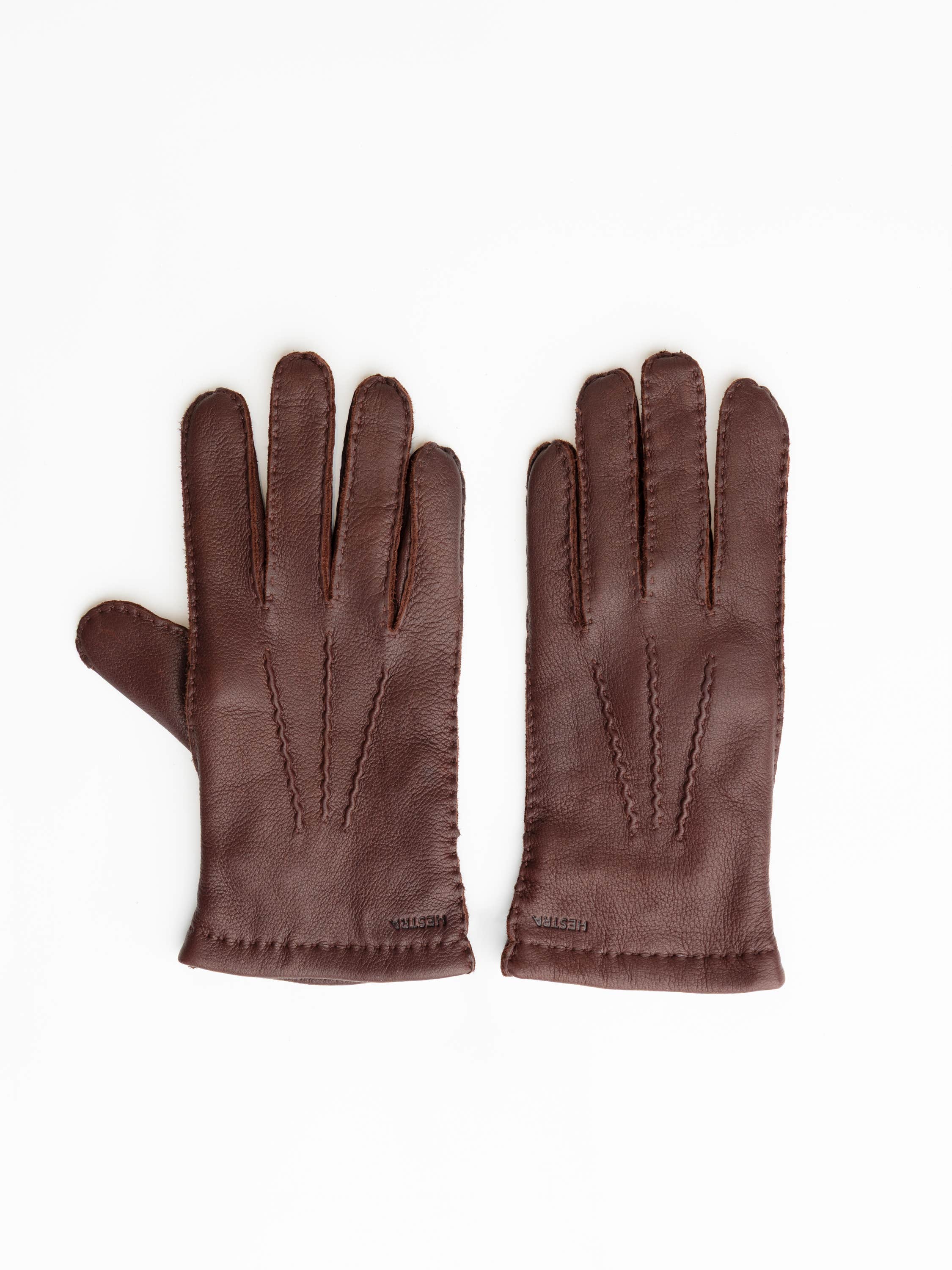 Edward Chestnut Leather Gloves