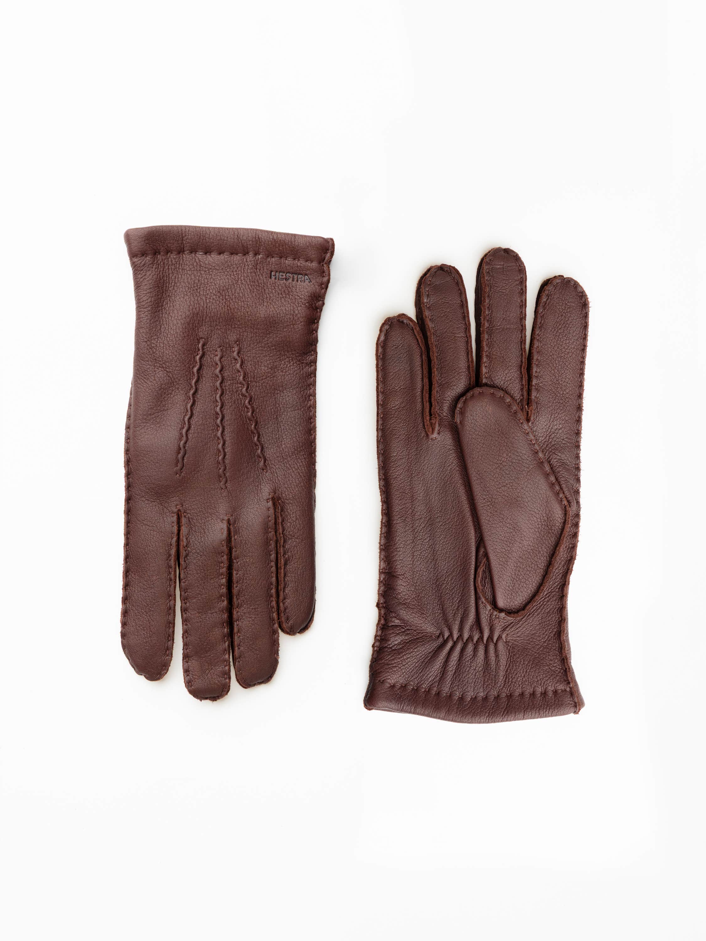 Edward Chestnut Leather Gloves