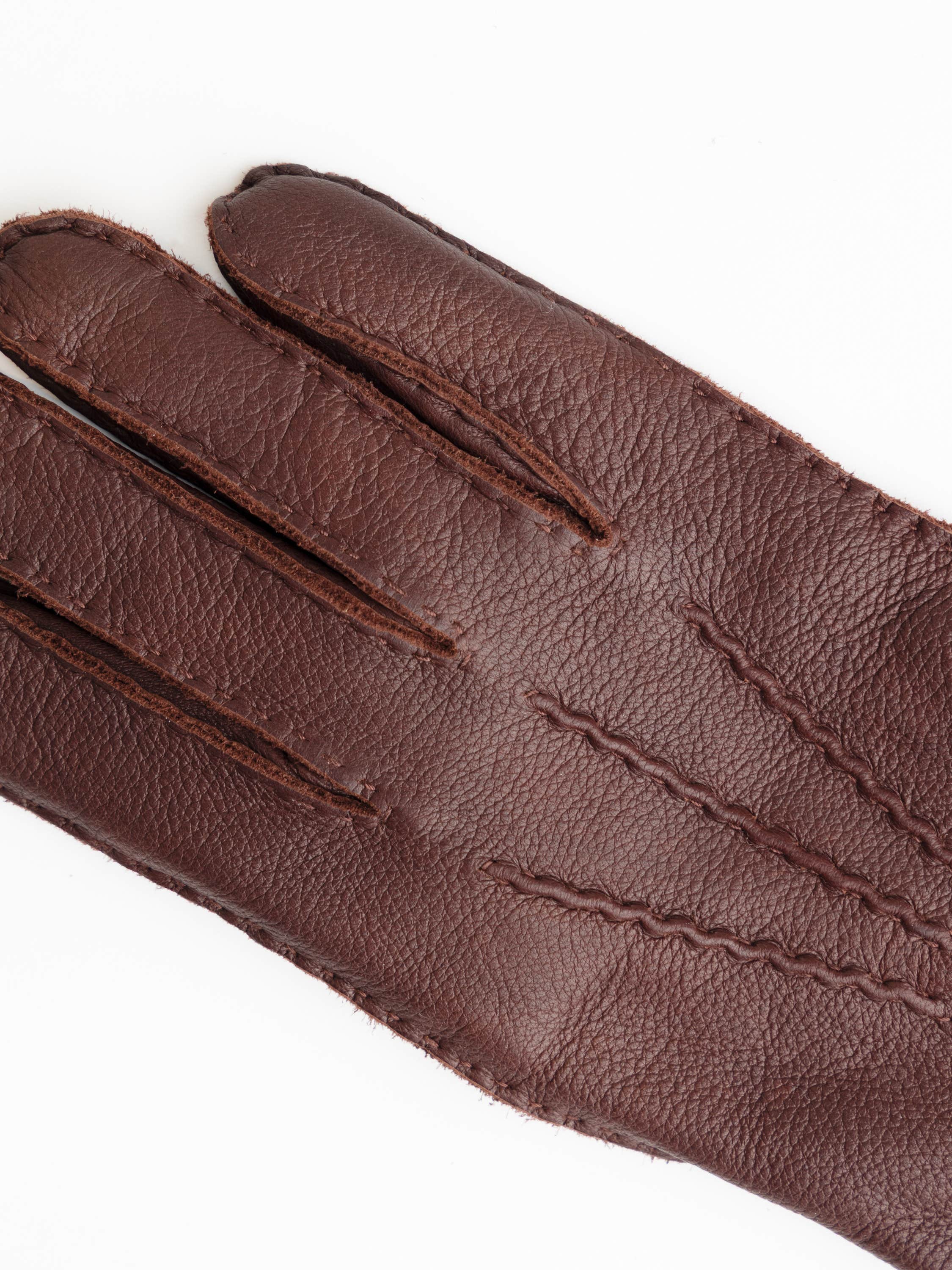 Edward Chestnut Leather Gloves