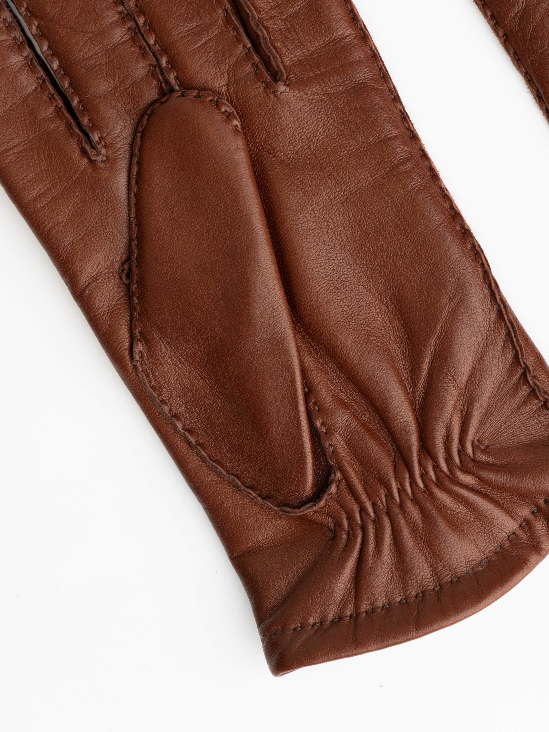 Matthew Chocolate Leather Gloves
