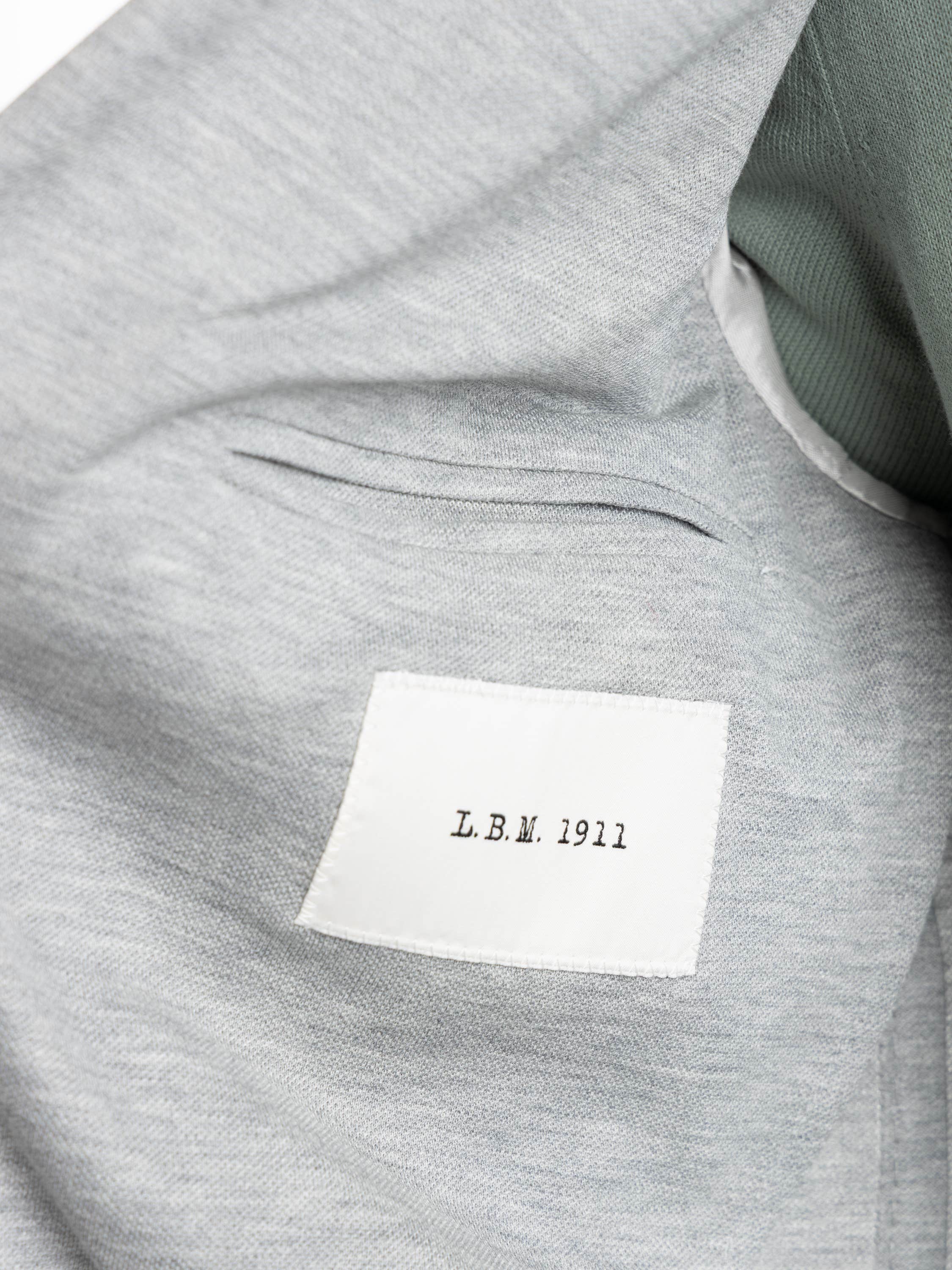 Grey Cotton-Silk Sport Jacket