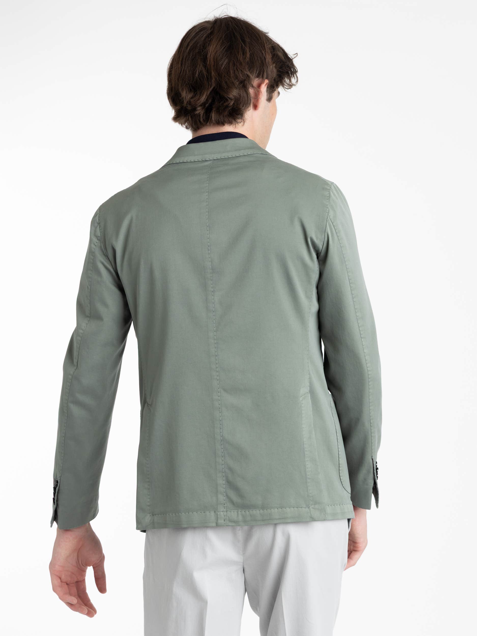 Light Green Cotton Sport Coat