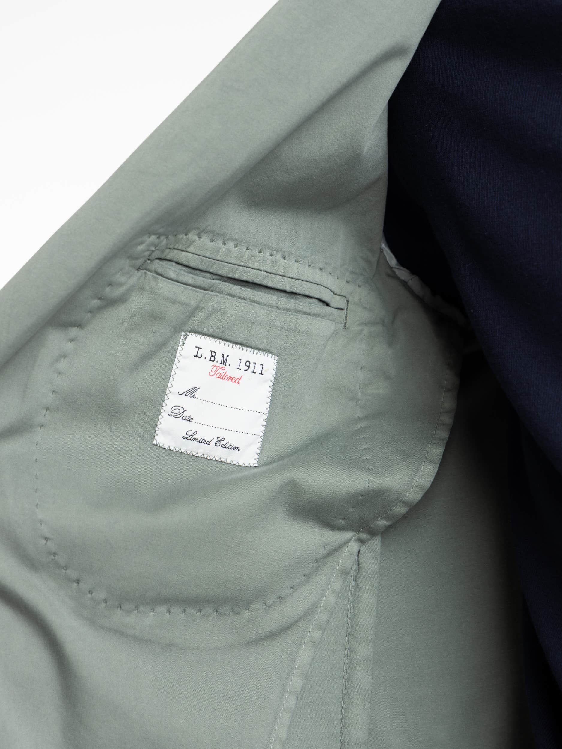 Light Green Cotton Sport Coat