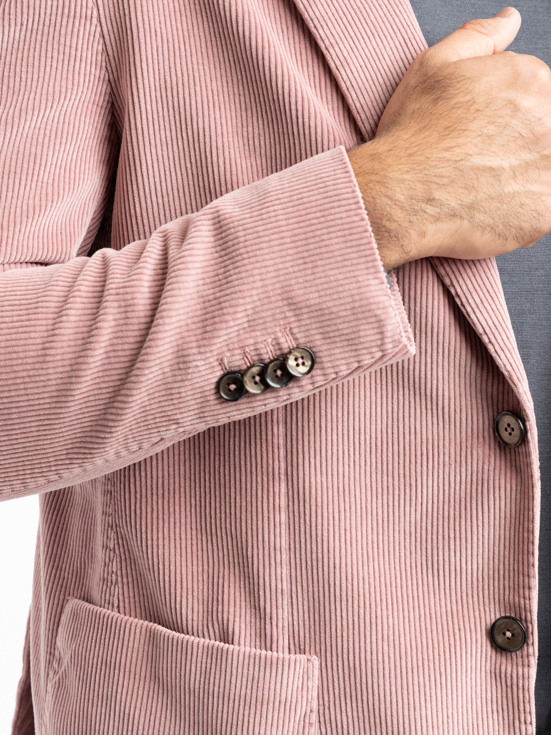 Pink deals corduroy blazer