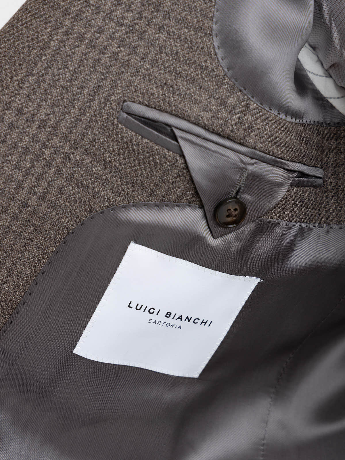 Brown Check Virgin Wool Dream Sport Jacket