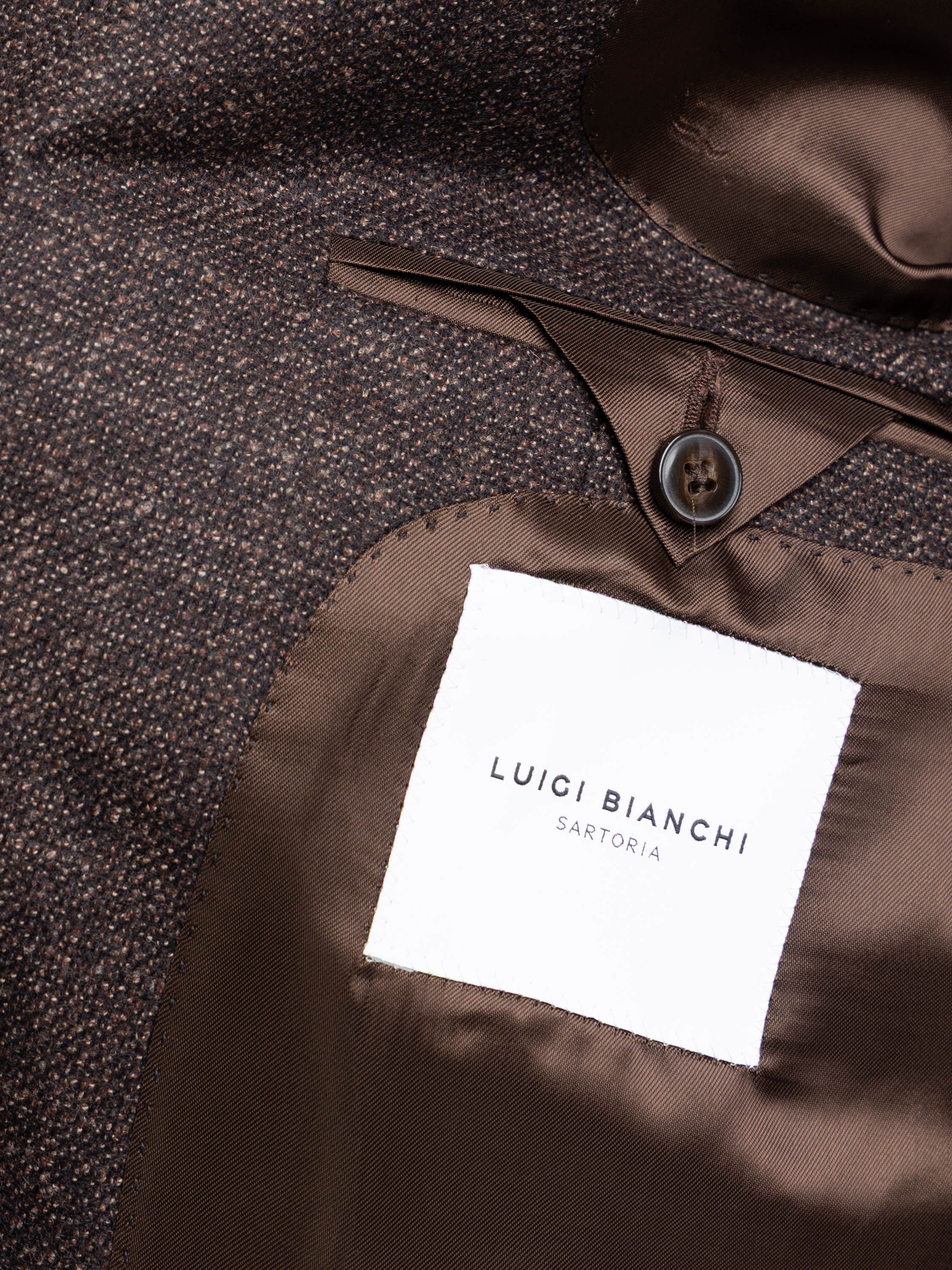 Dark Brown Wool Sport Jacket