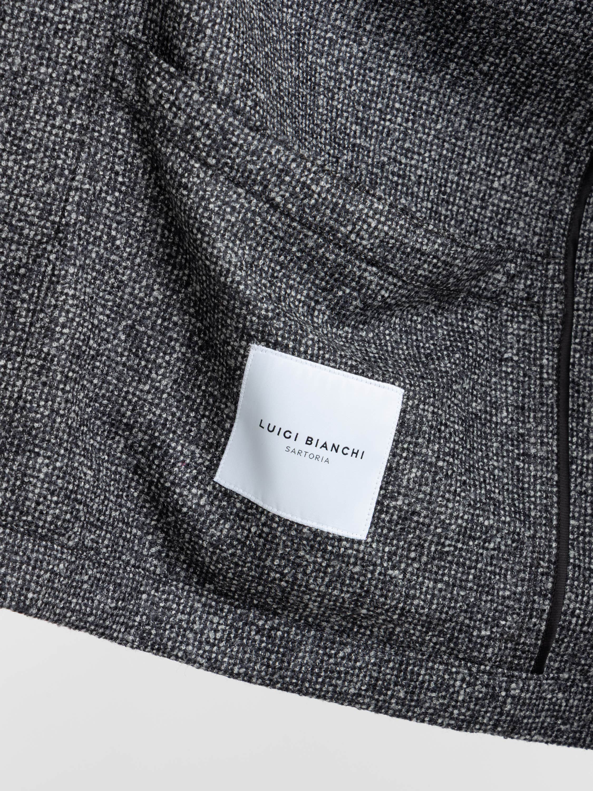 Microcheck Full Button Overshirt