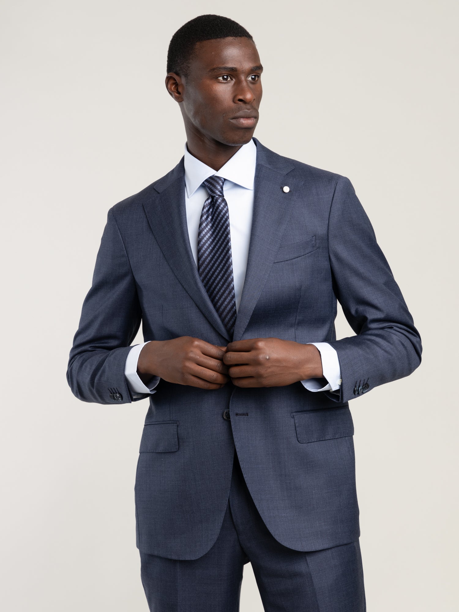 Navy Wool Dream Suit – The Helm Clothing