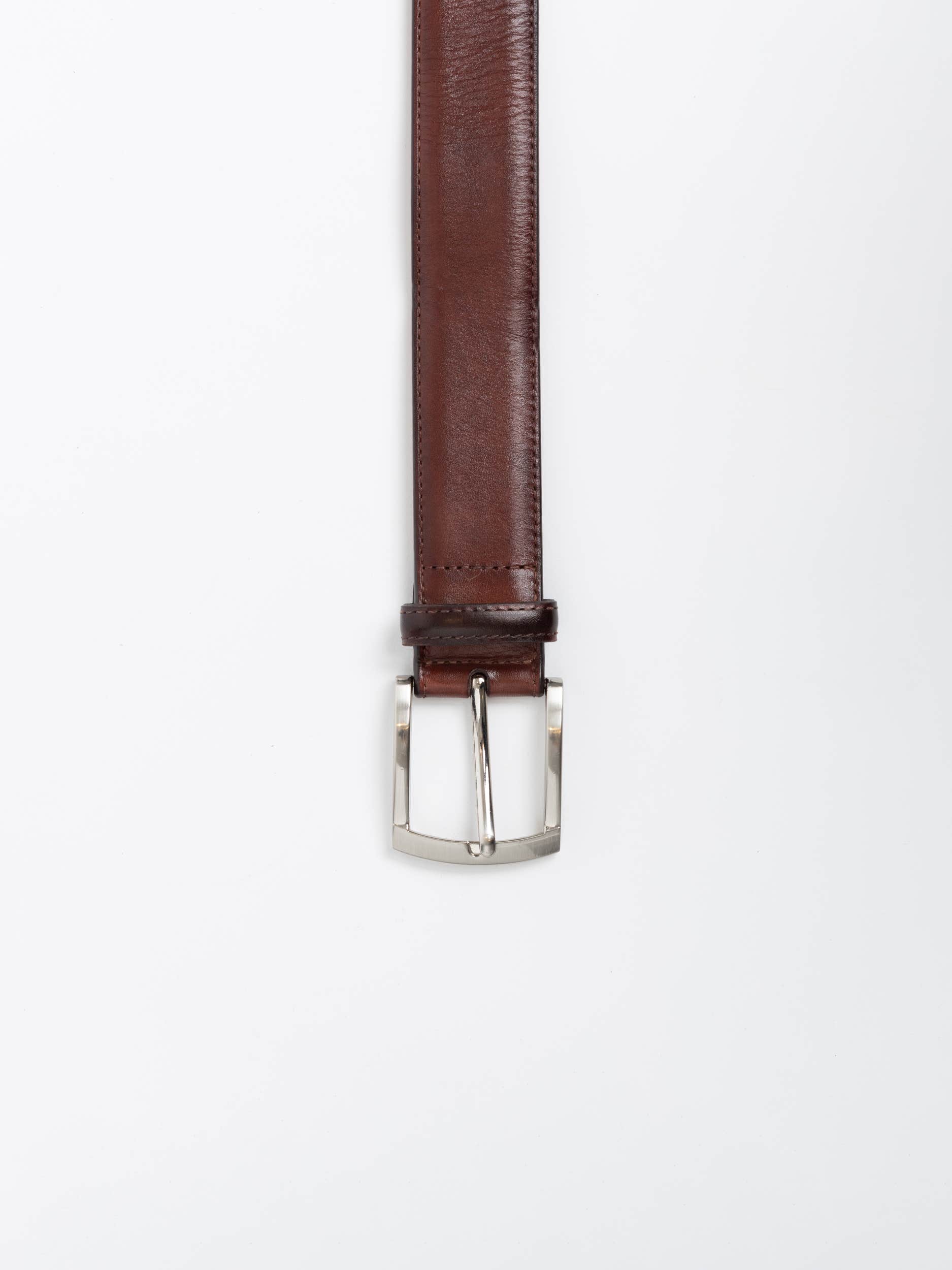 Tobaco Leather Tanner Belt