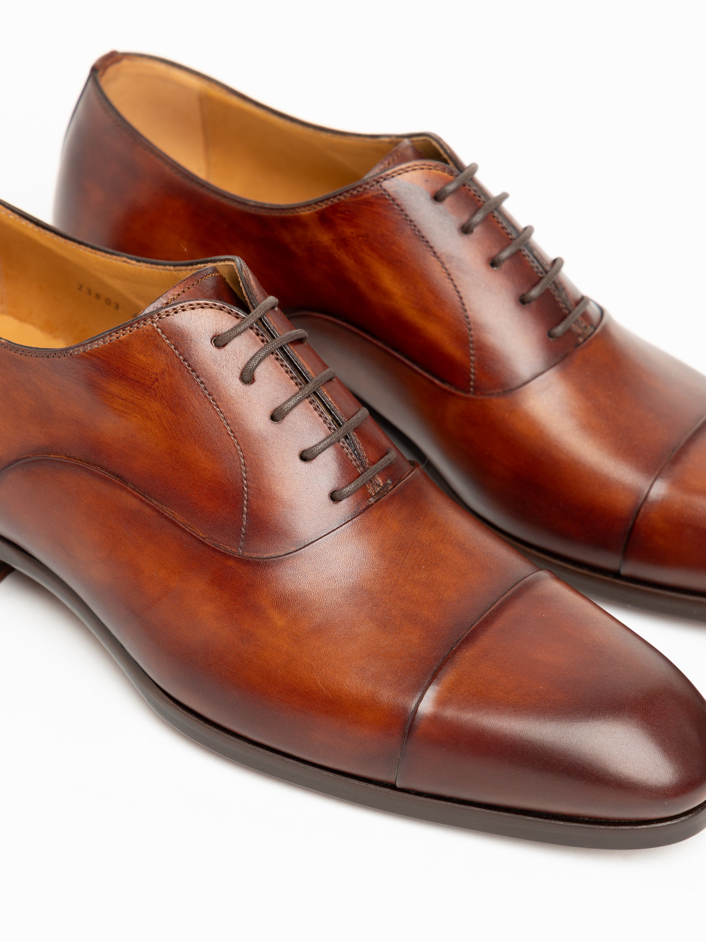 Cognac Brown Naxos Oxford Shoe – The Helm Clothing