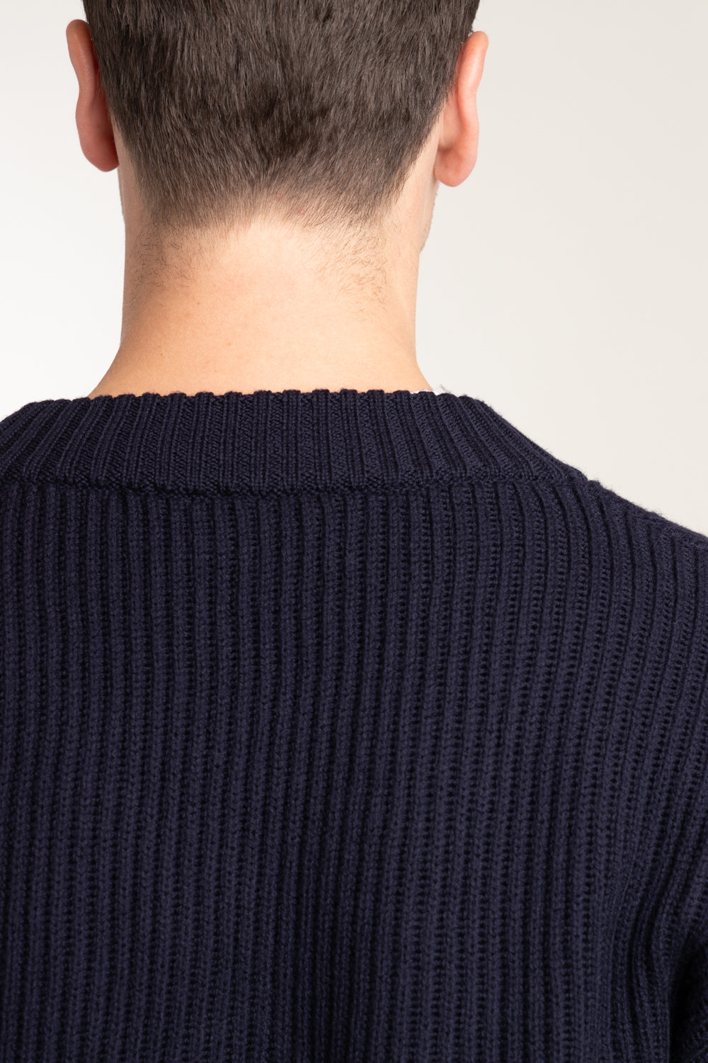 Wool Chunky V-Neck Sweater – The Helm Clothing