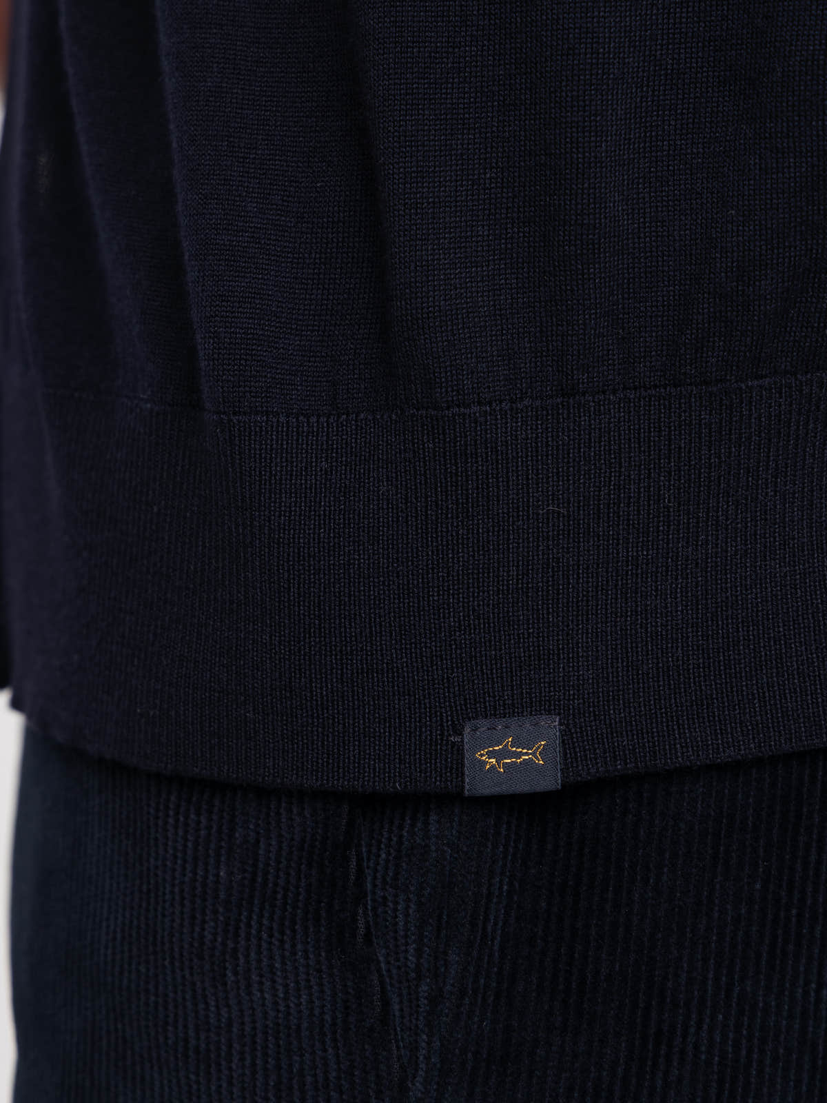 Navy Wool Cardigan