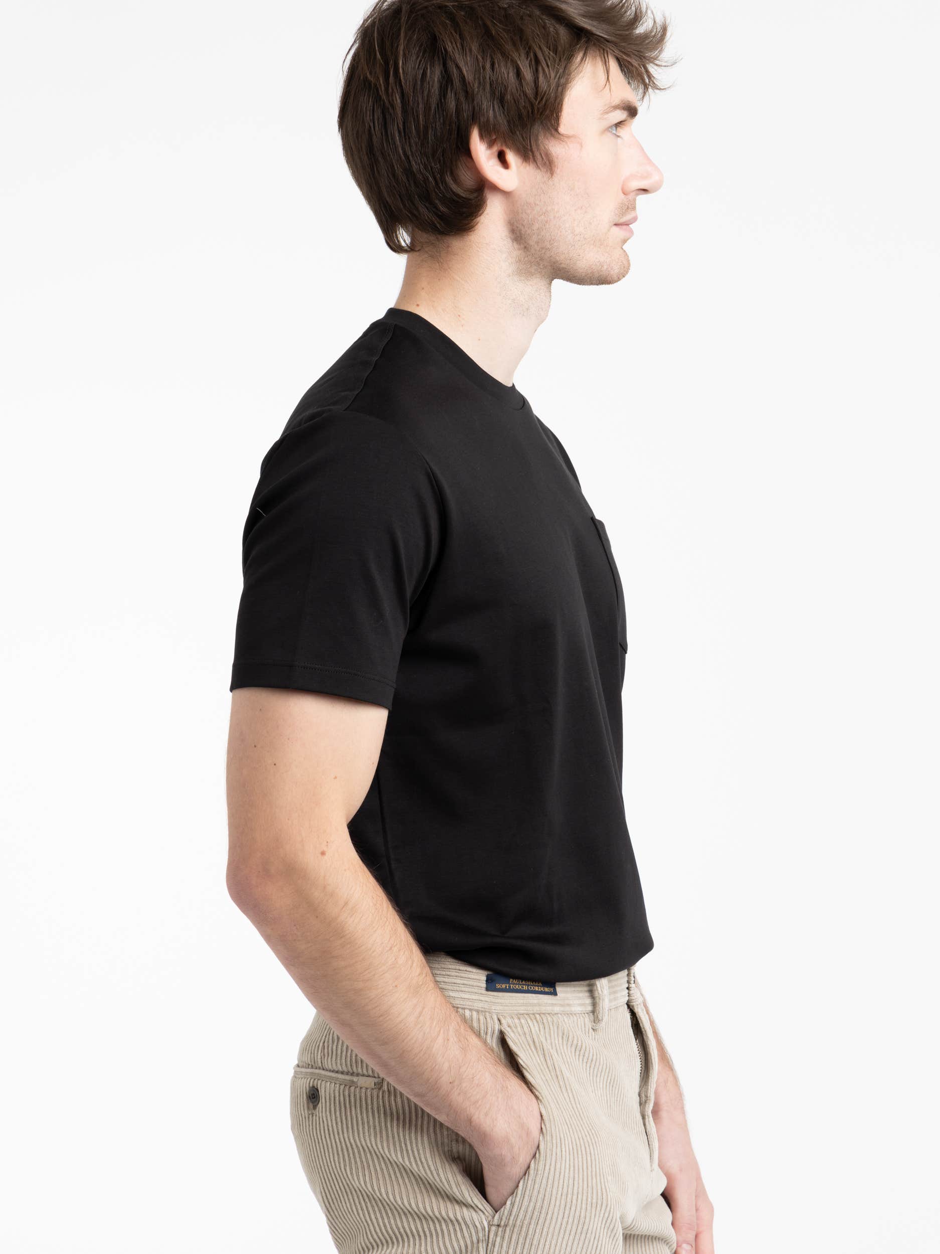 Black Supima Cotton Jersey