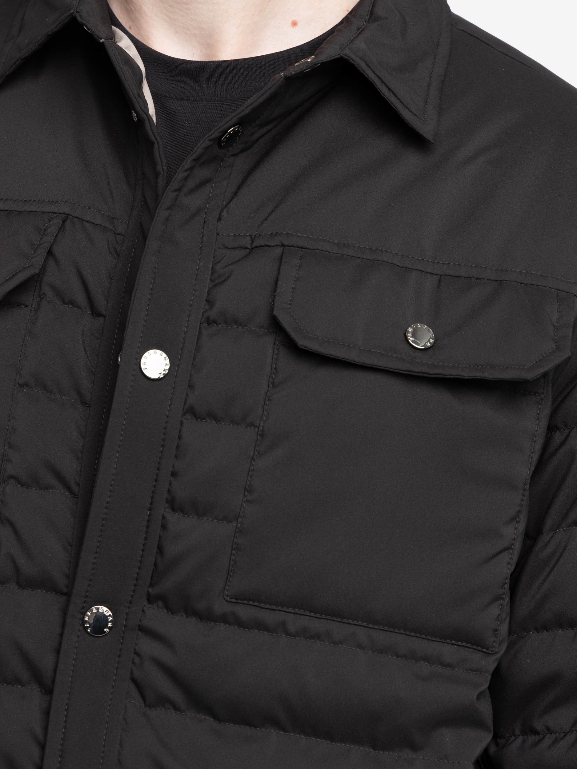 Black Typhoon Platinum Quilted Jacket