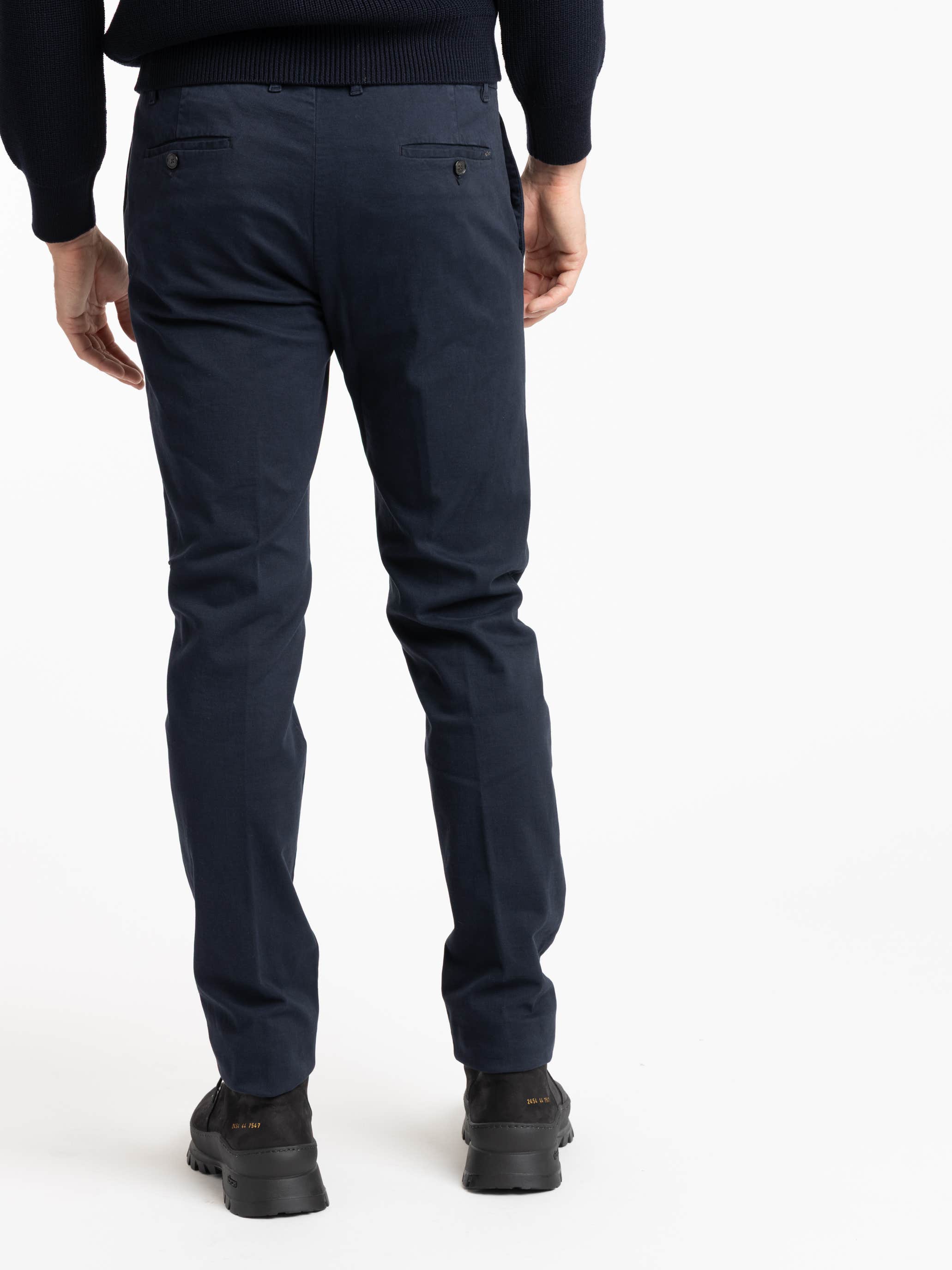 Dark Navy Slim Fit Stretch Pant