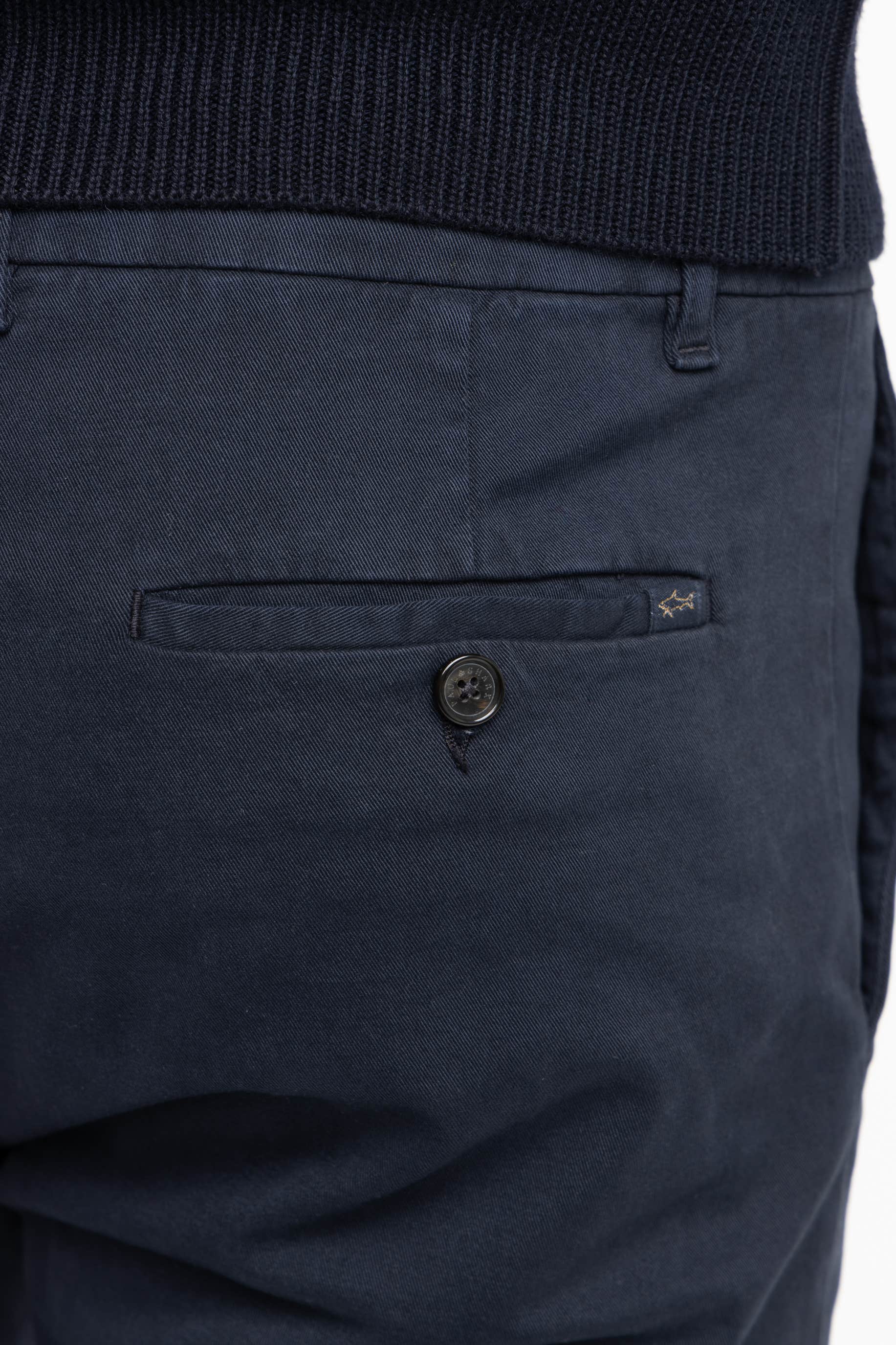 Dark Navy Slim Fit Stretch Pant