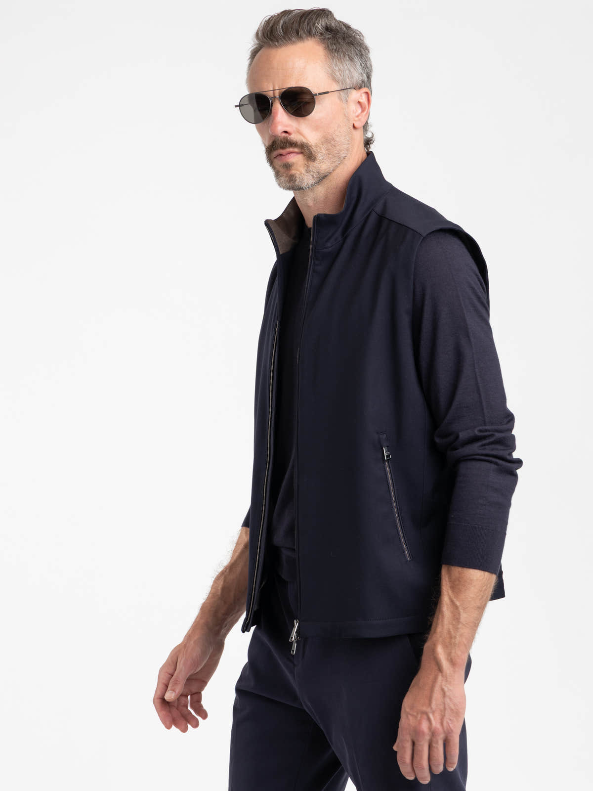 Marine Loro Piana Storm System™ Sleeveless Vest