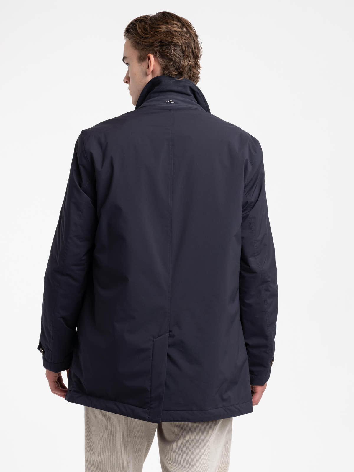 Marine Navy Carcoat Typhoon Platinum