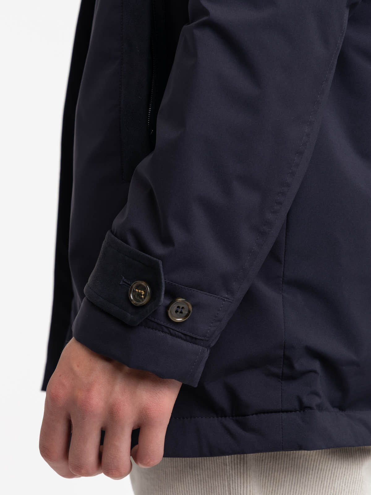 Marine Navy Carcoat Typhoon Platinum