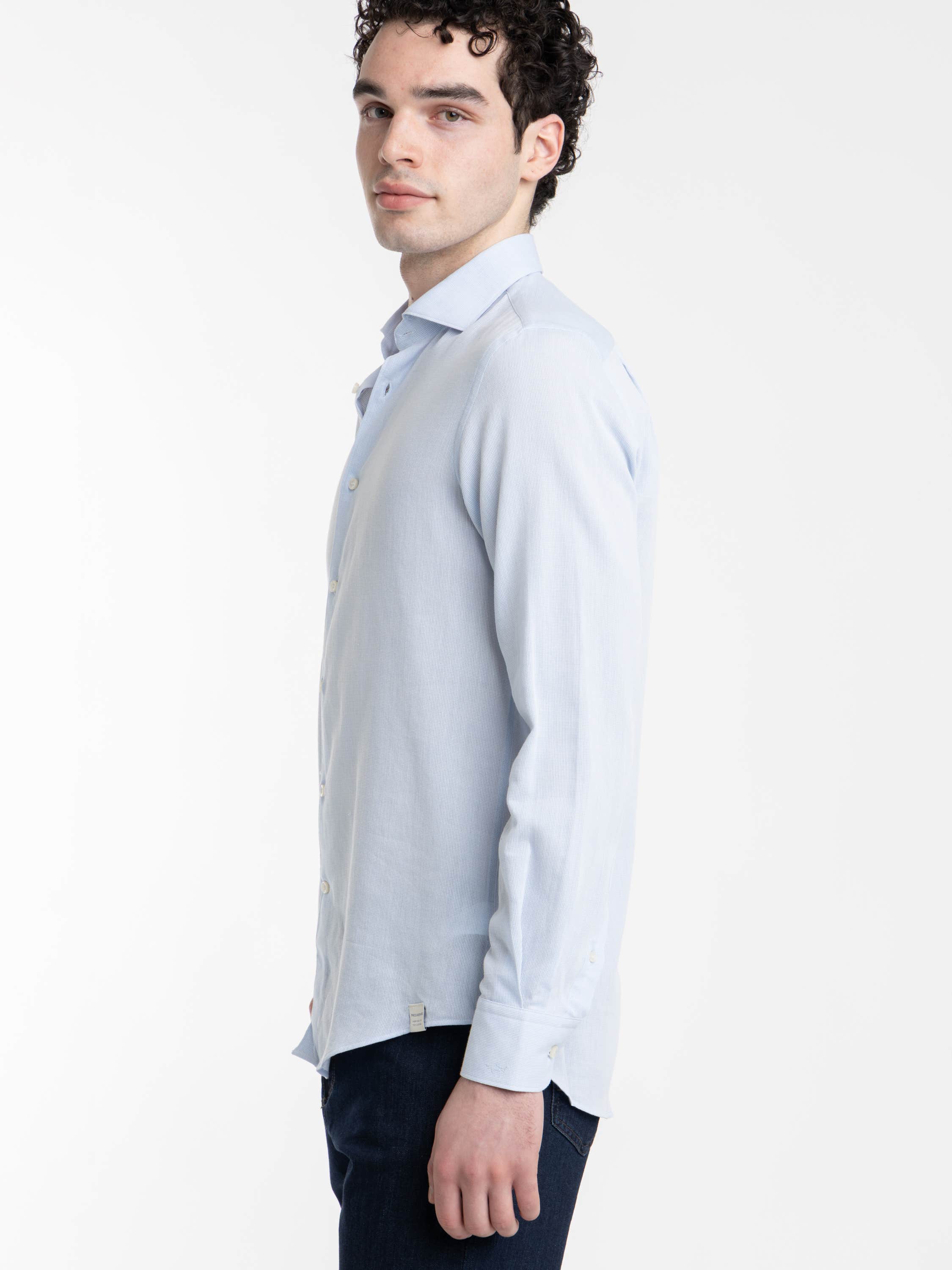 Modern Fit Light Blue Shirt