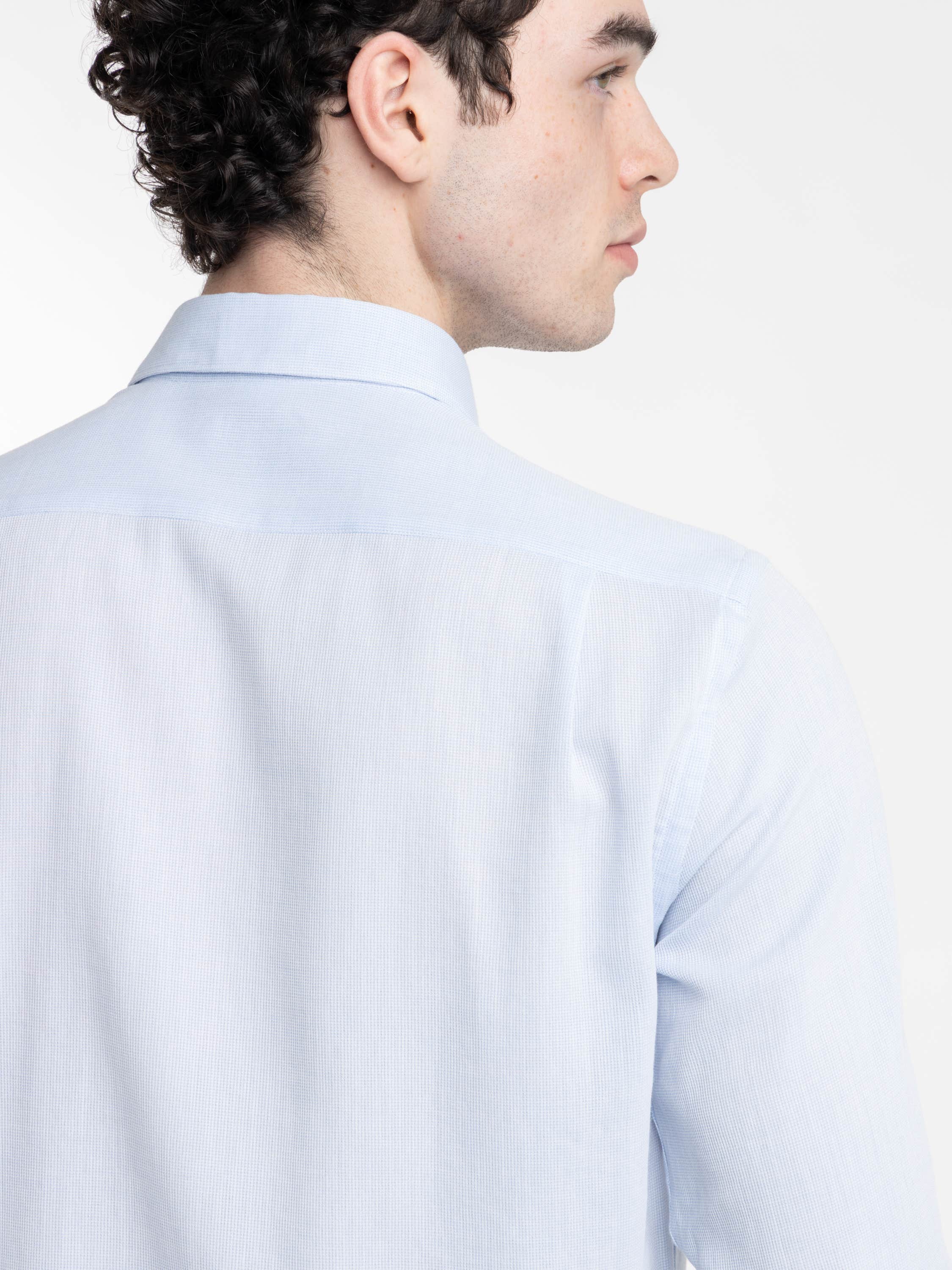 Modern Fit Light Blue Shirt