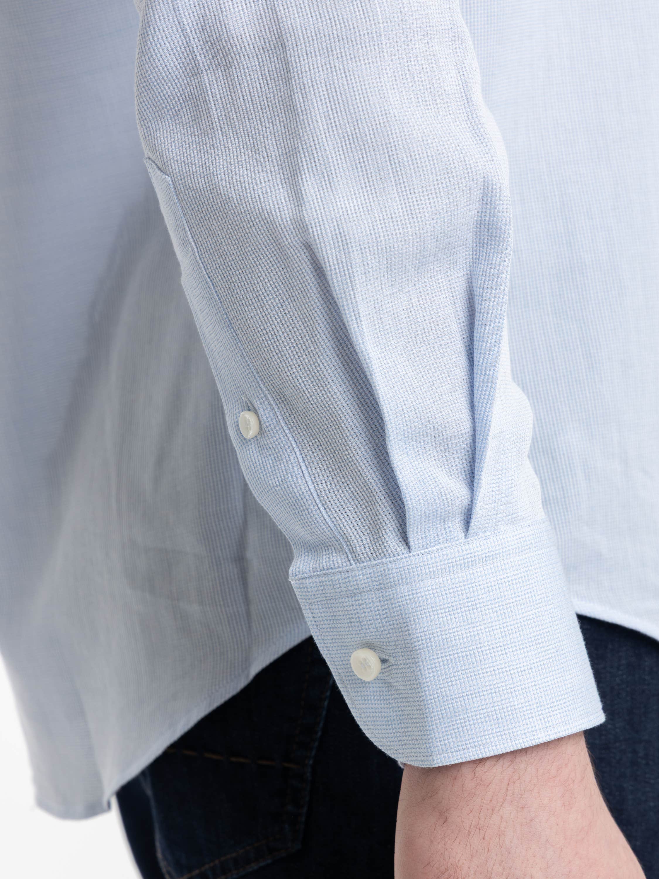 Modern Fit Light Blue Shirt