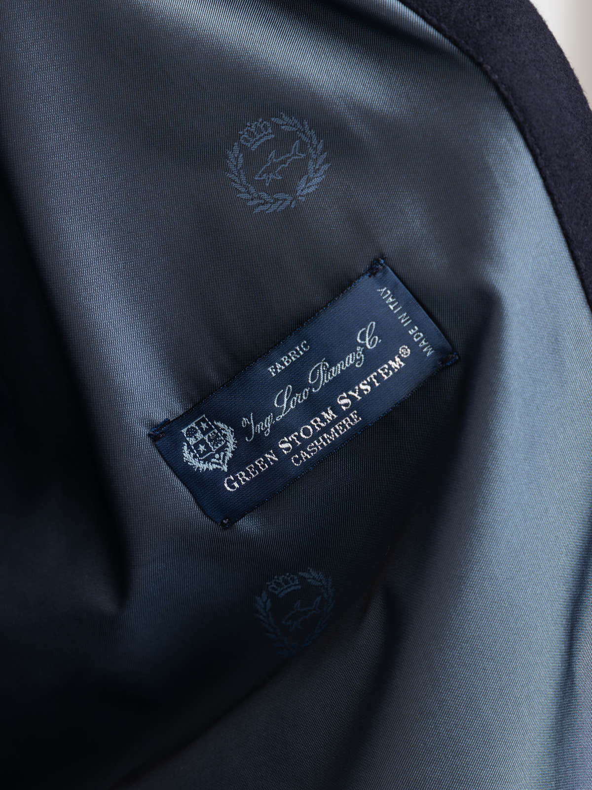 Navy Cashmere Overshirt