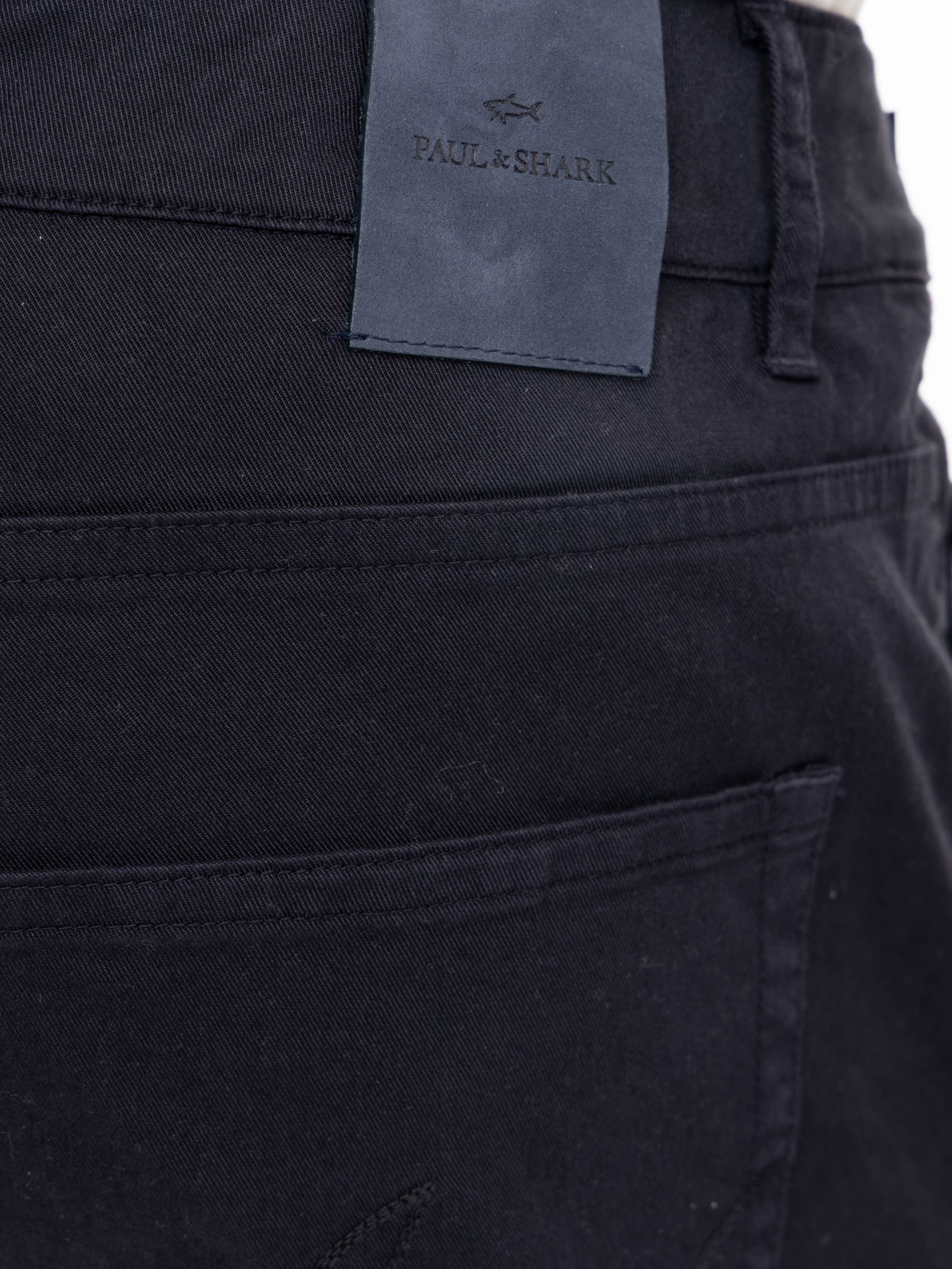 Navy Stretch Trousers