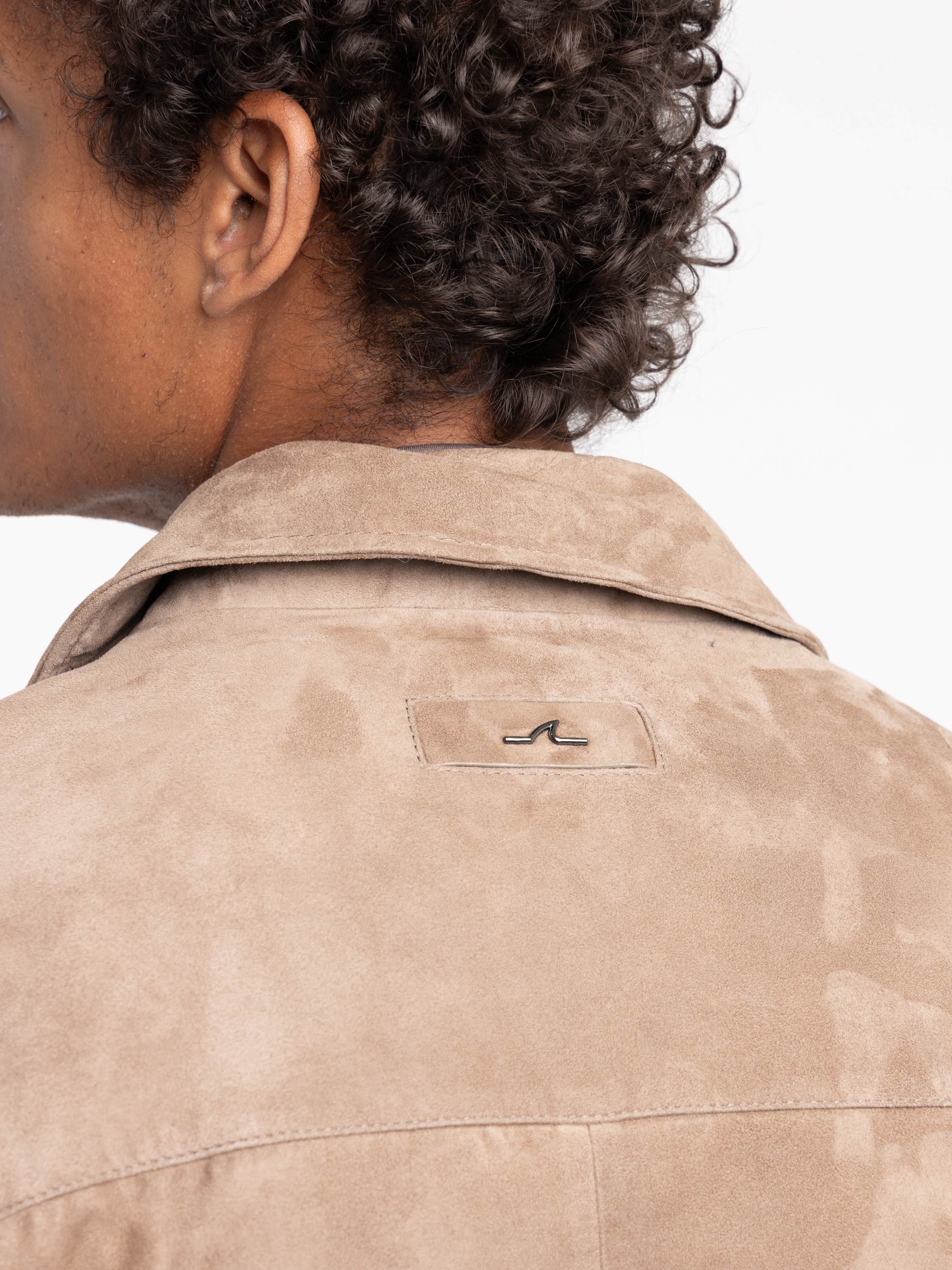 Brown Suede Aqualeather Jacket