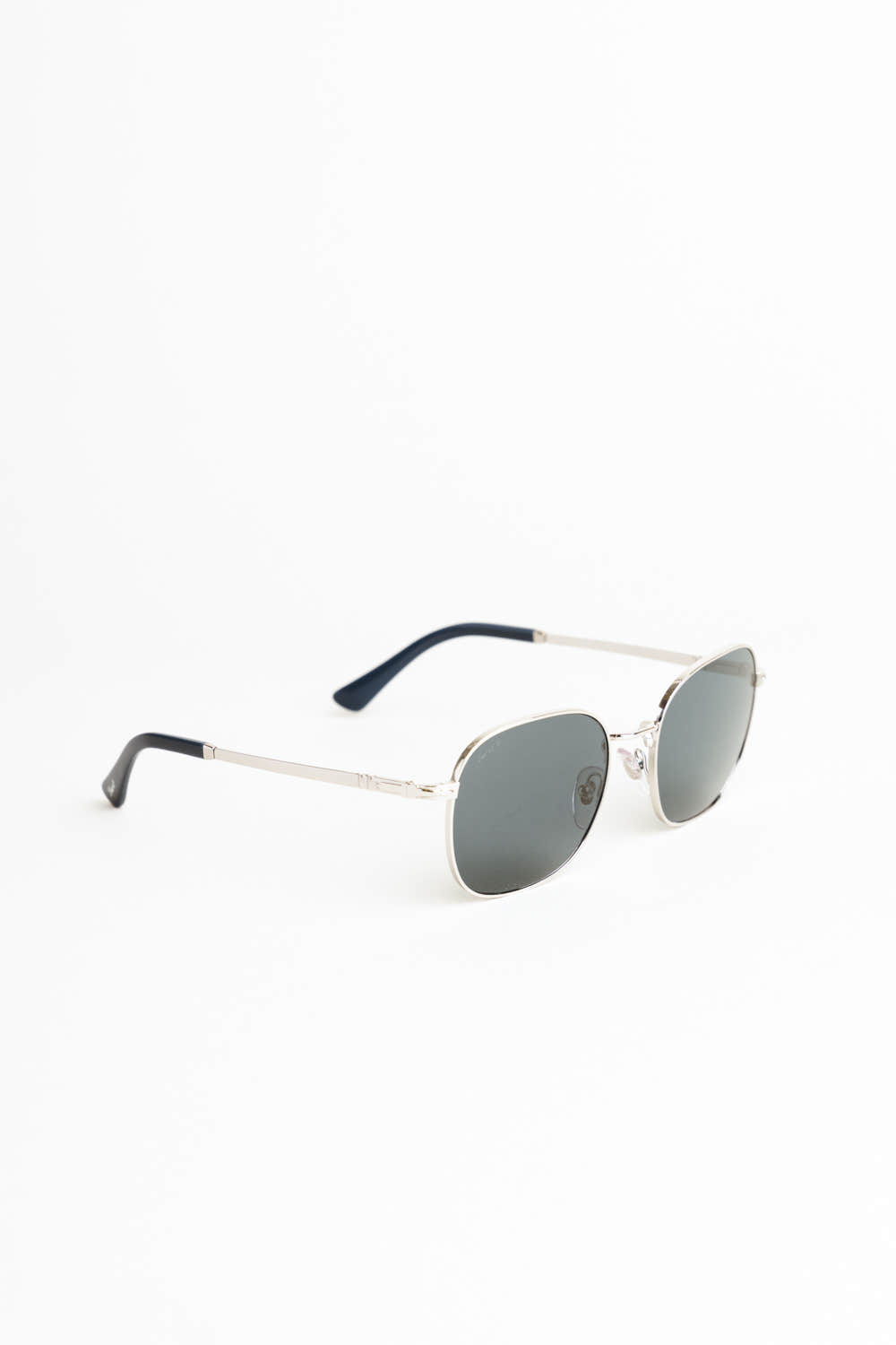 Men's Polarized Sunglasses Silver light blue