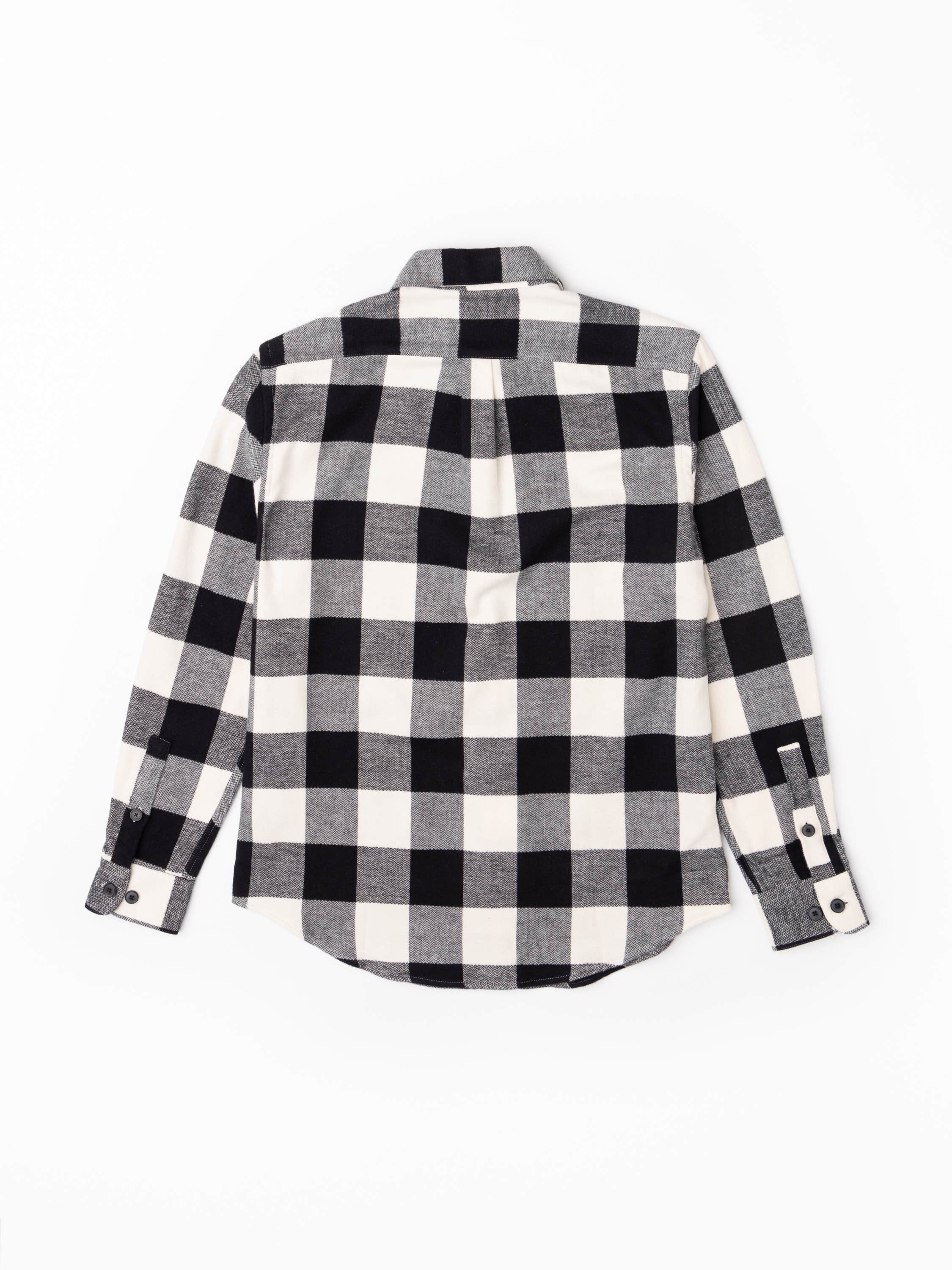 Buffalo Black-White Check Sport Shirt