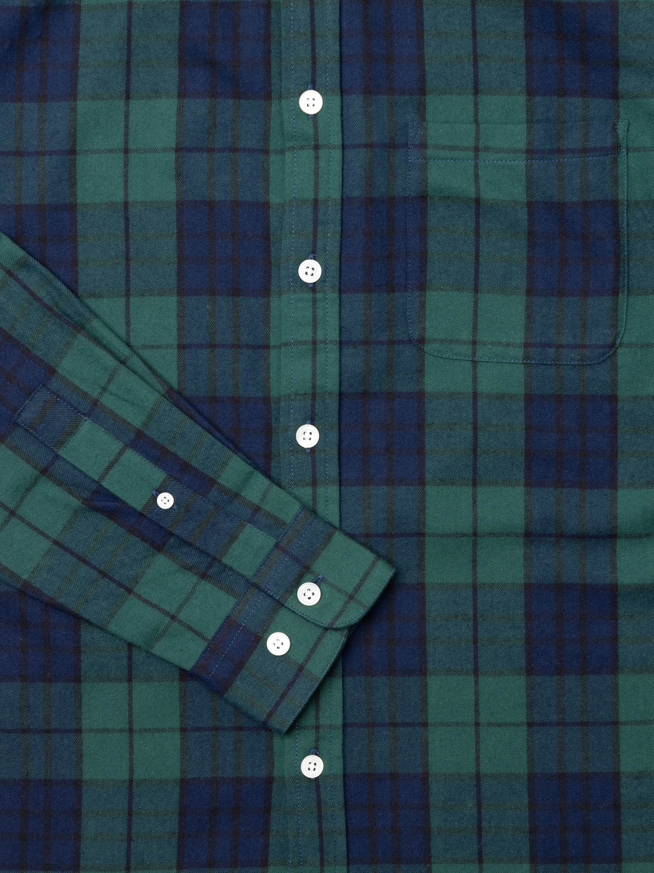 Bonfim Blackwatch Flannel Sport Shirt