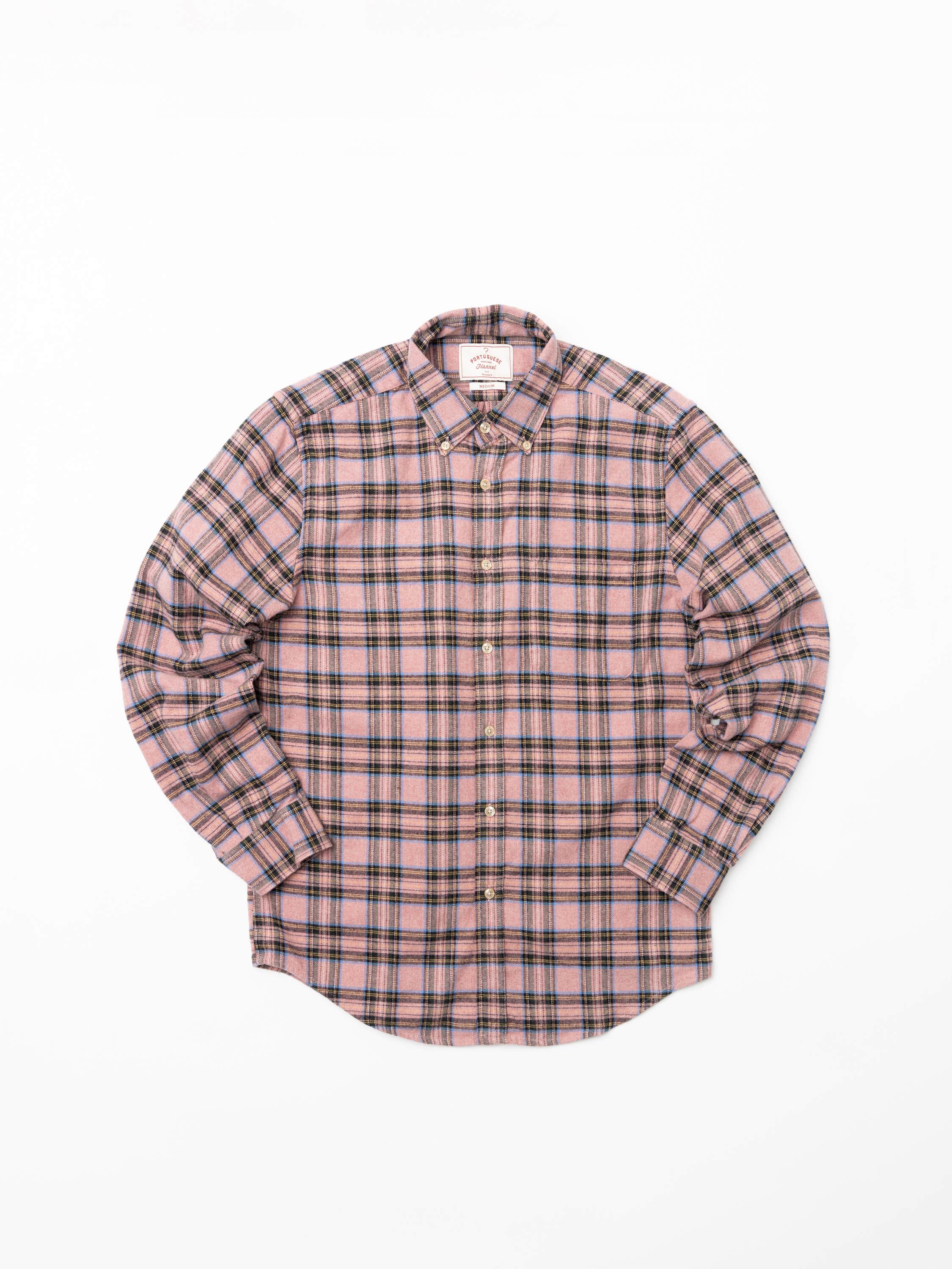 Cais Pink Flannel Sport Shirt