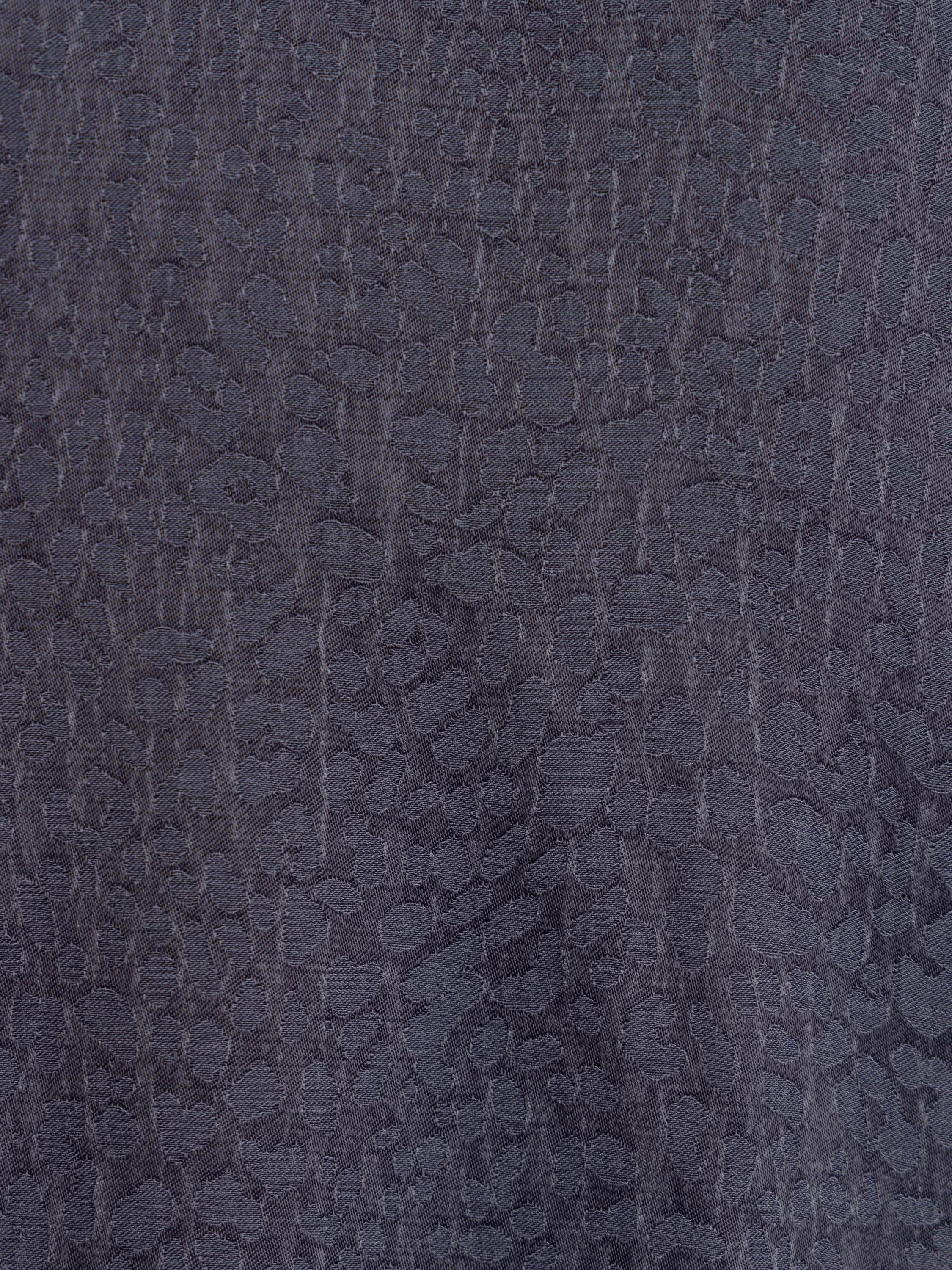 Finger Print Camp Collar Shirt