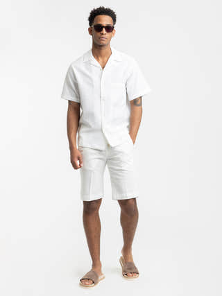 Portuguese Flannel Flamé White Shirt