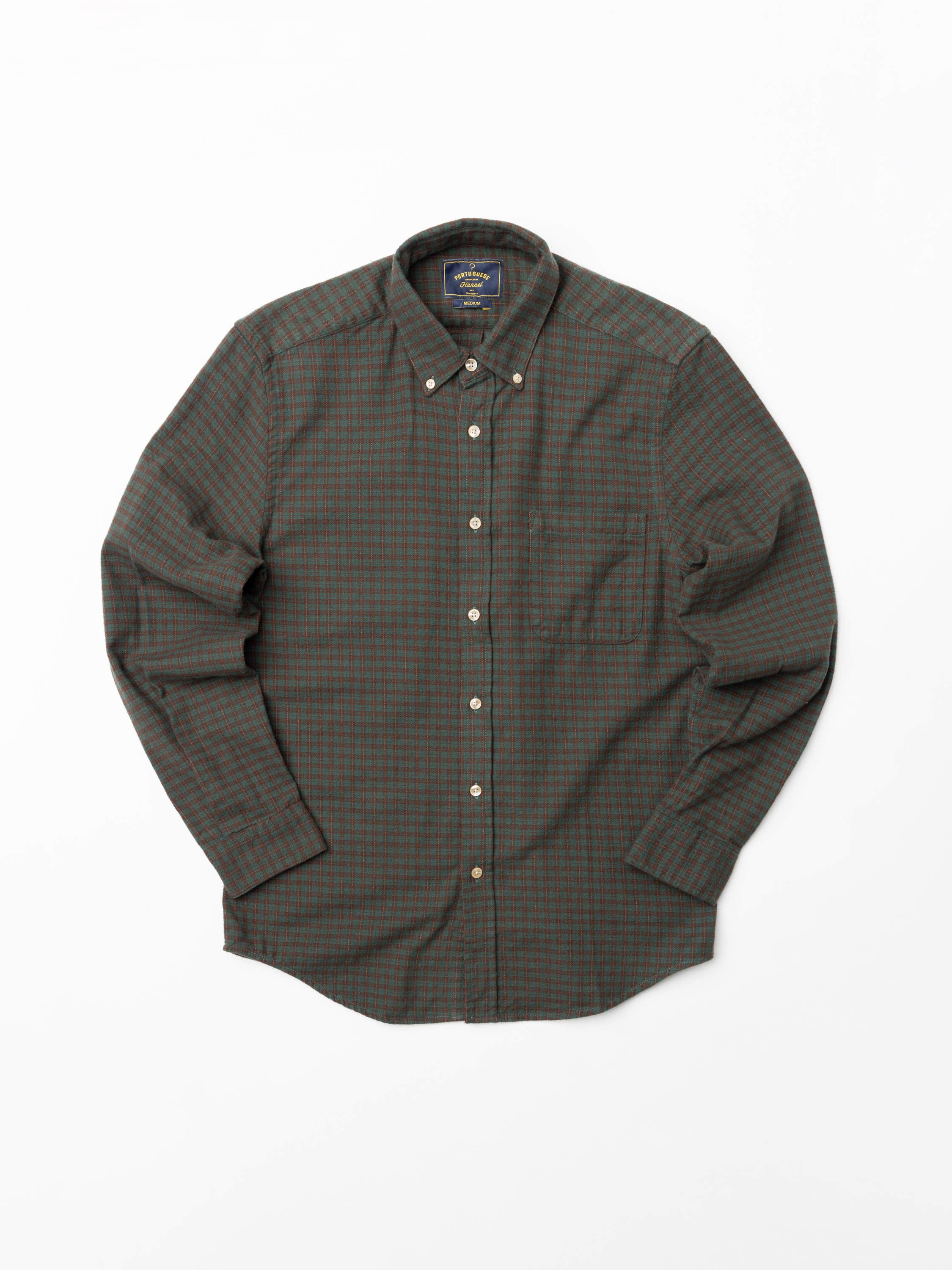 Lago Green Check Sport Shirt