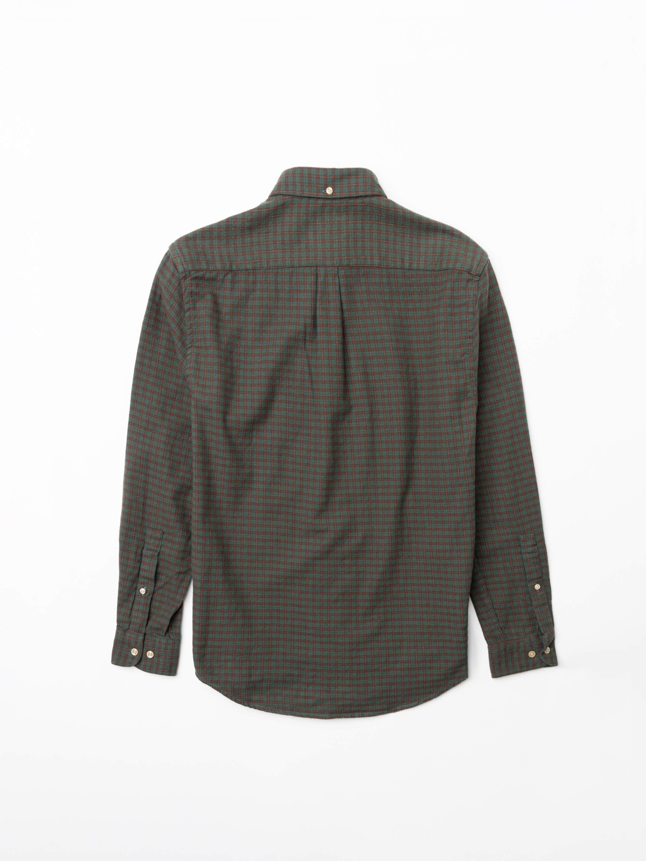 Lago Green Check Sport Shirt