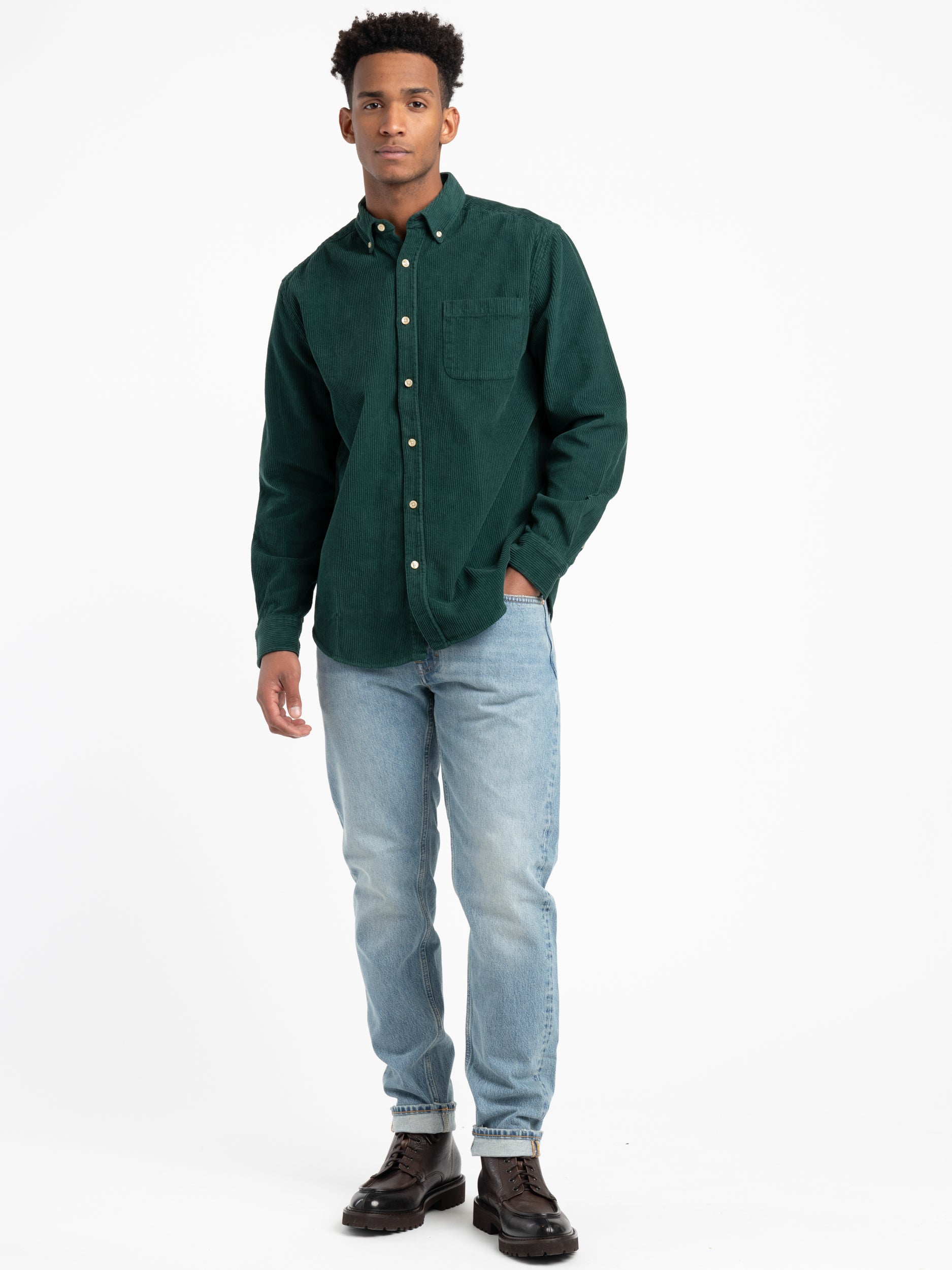 Portuguese flannel denim store shirt