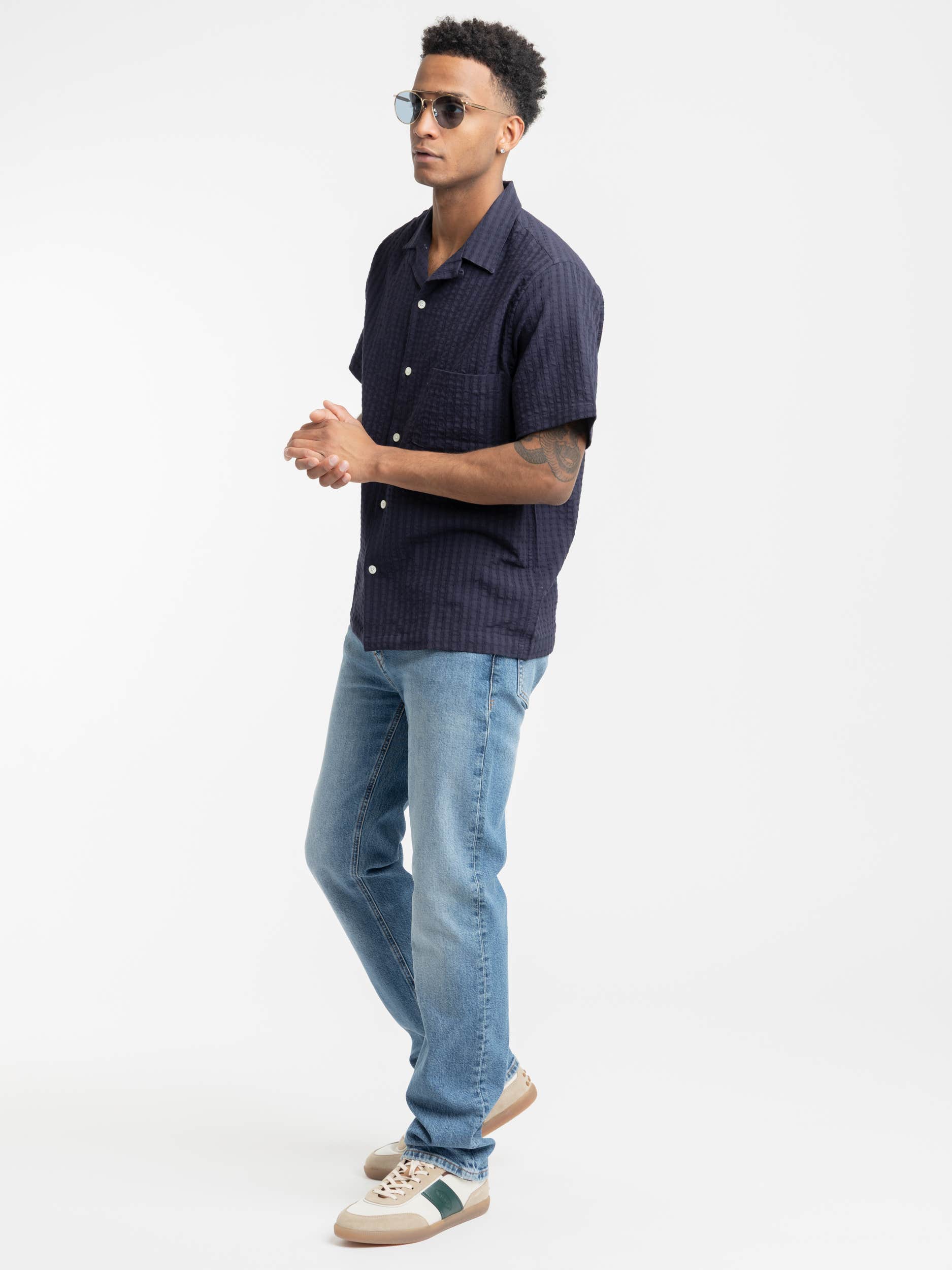 Mondego Navy Shirt