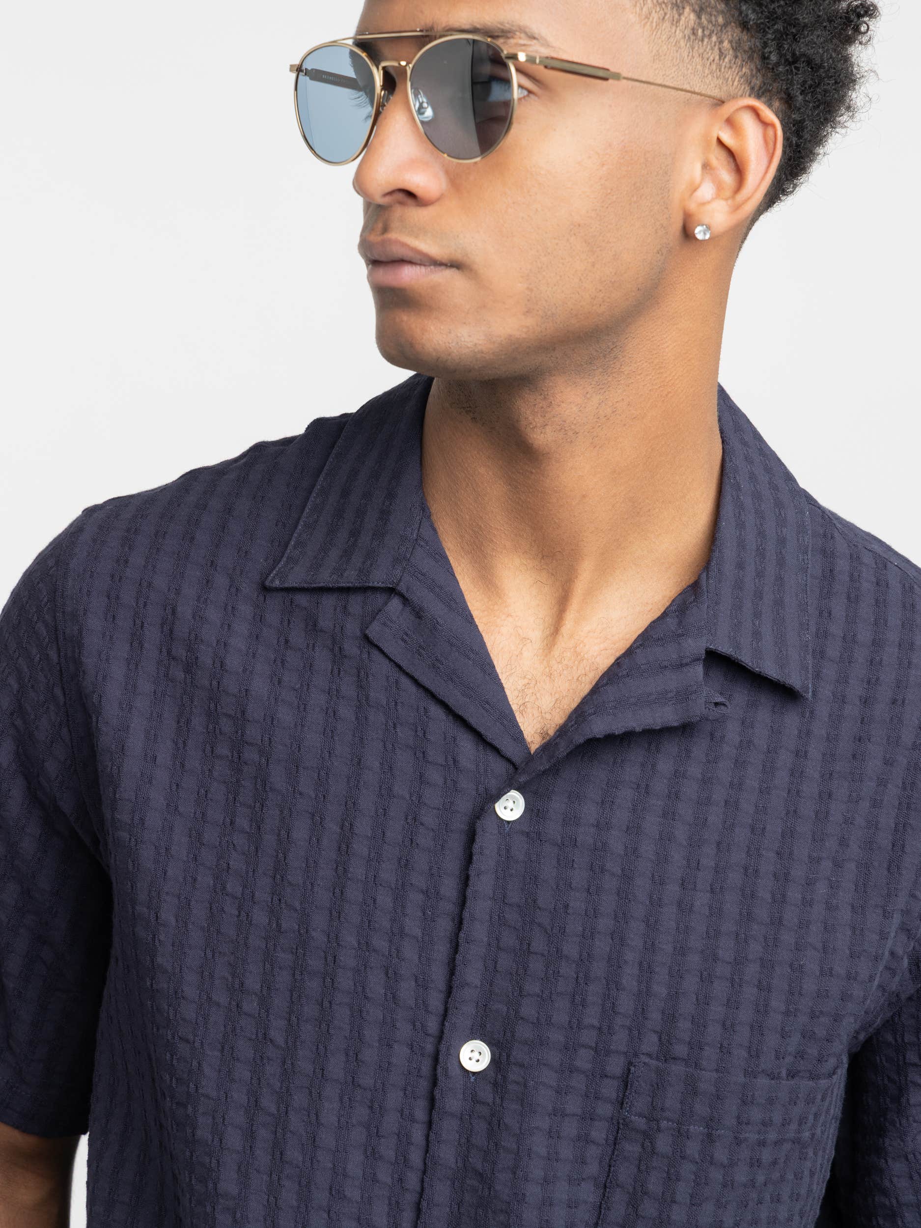 Mondego Navy Shirt