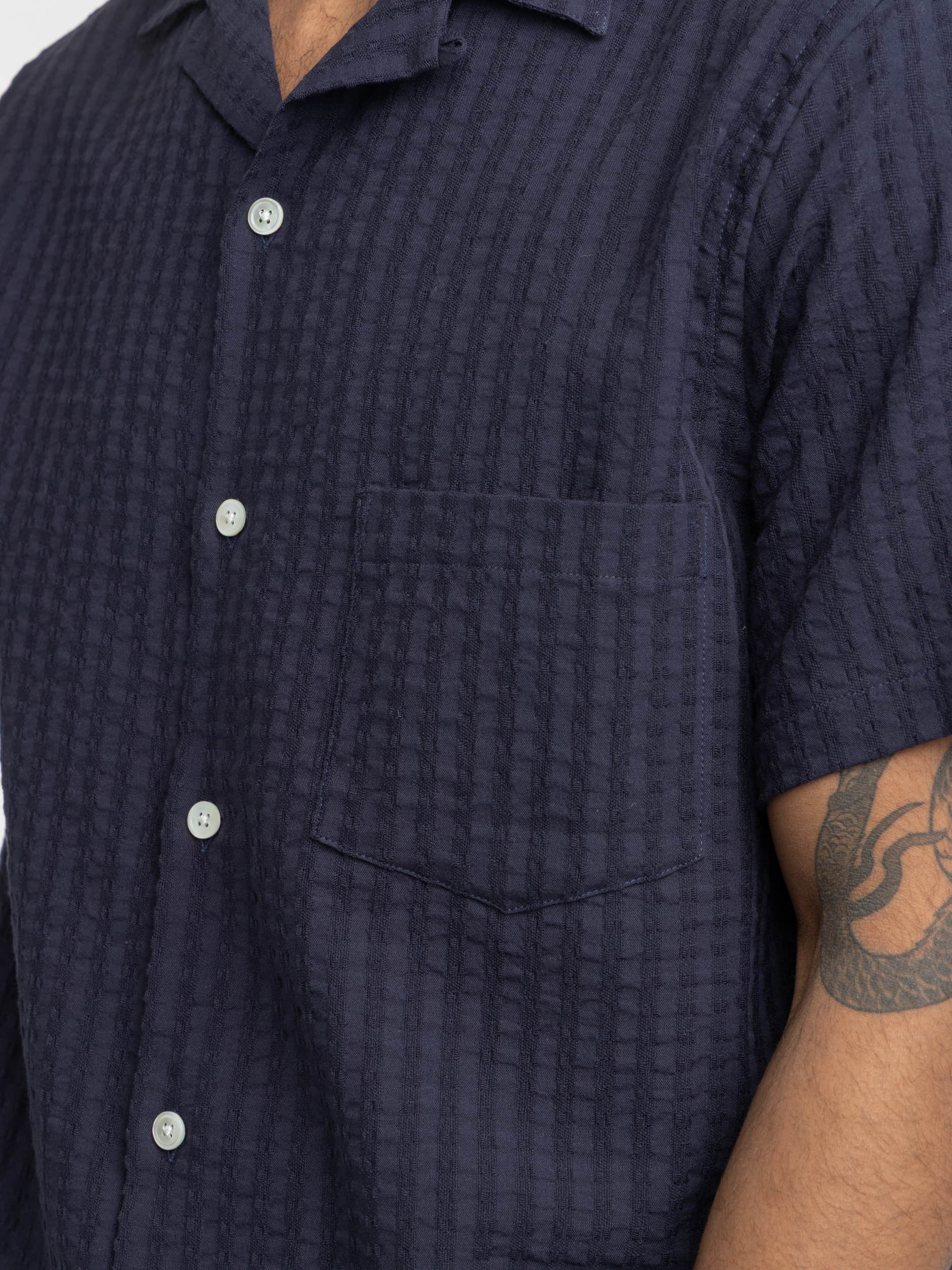 Mondego Navy Shirt