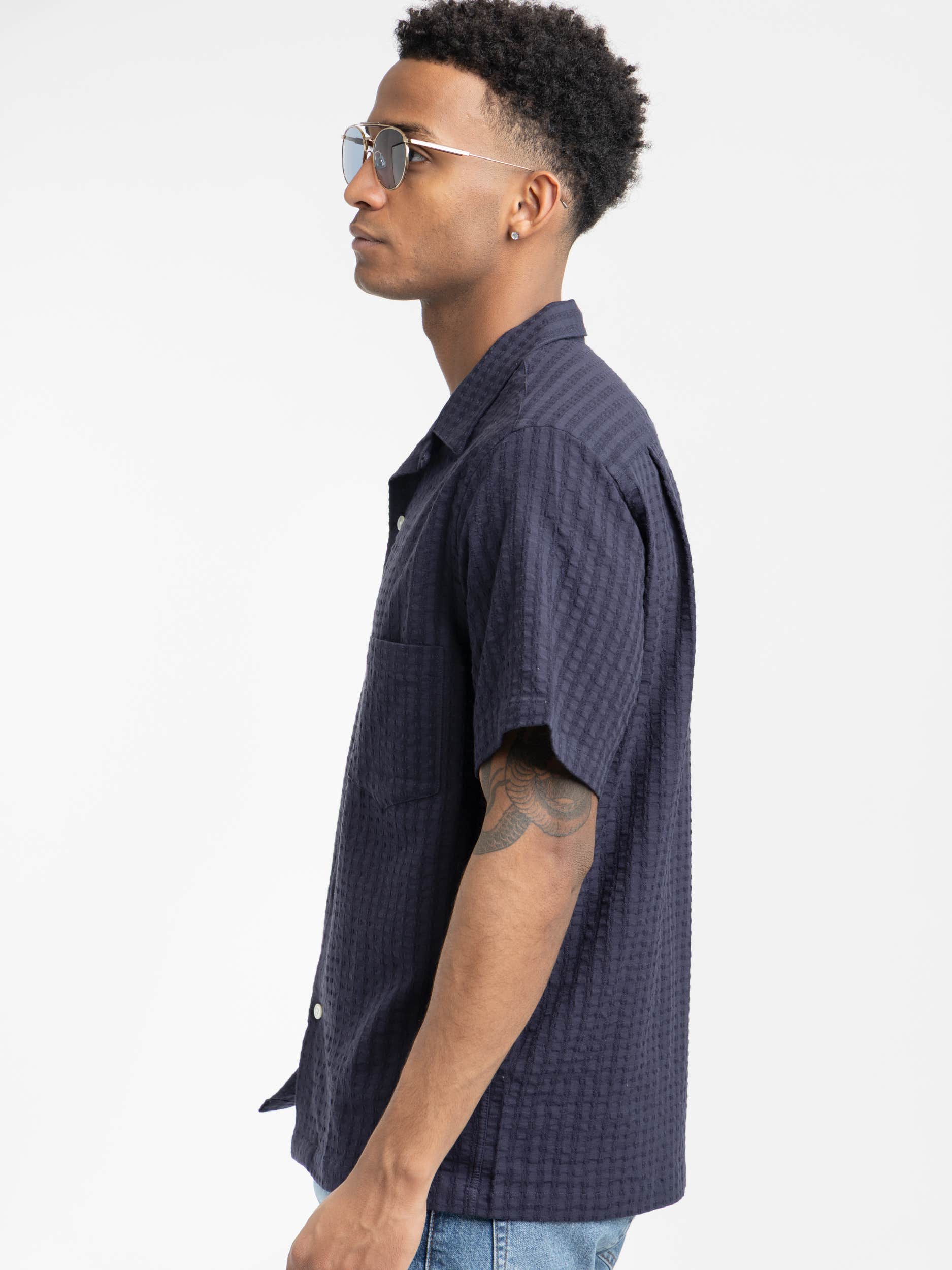 Mondego Navy Shirt