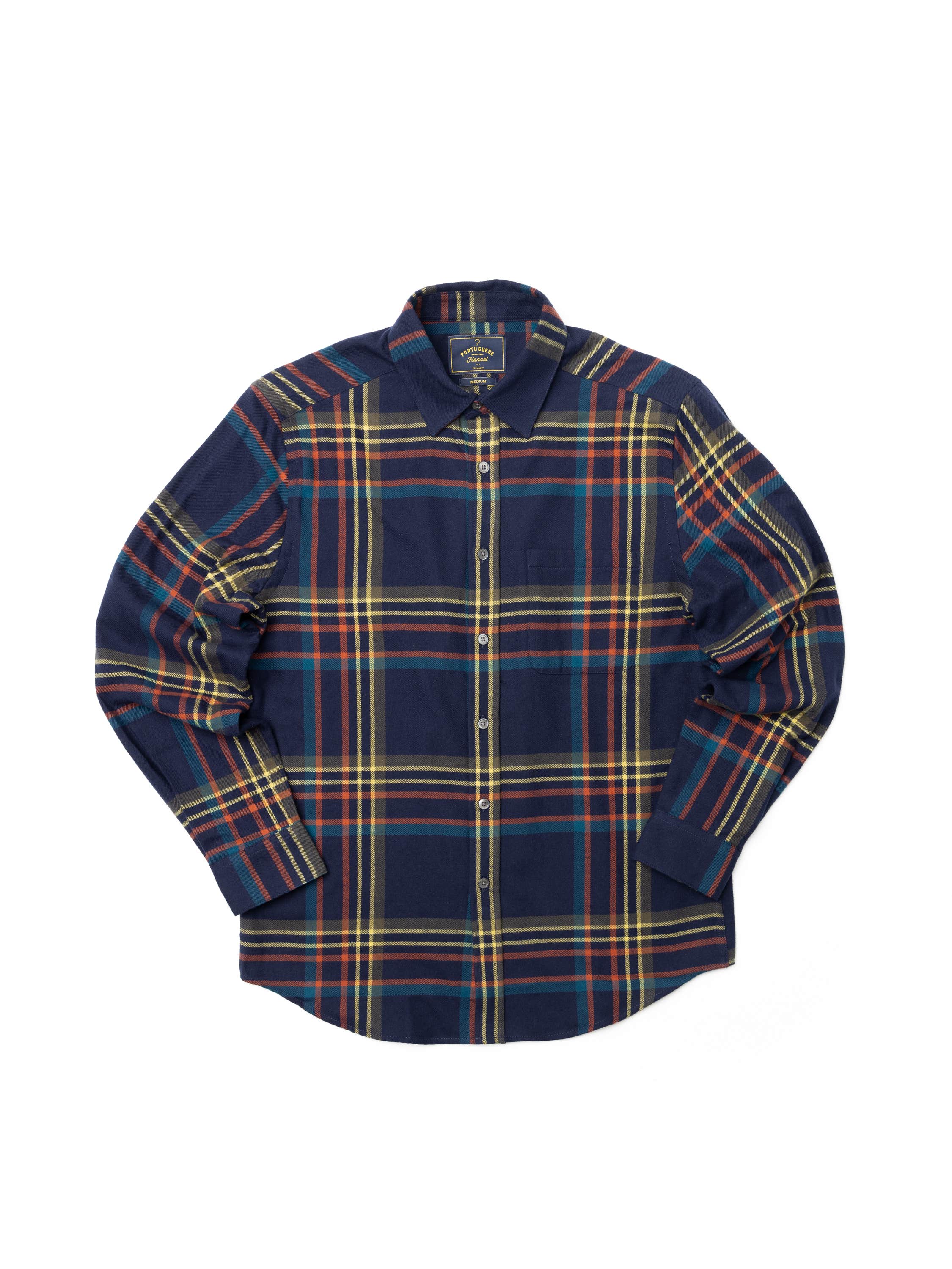 Fontana Navy Multicolor Sport Shirt