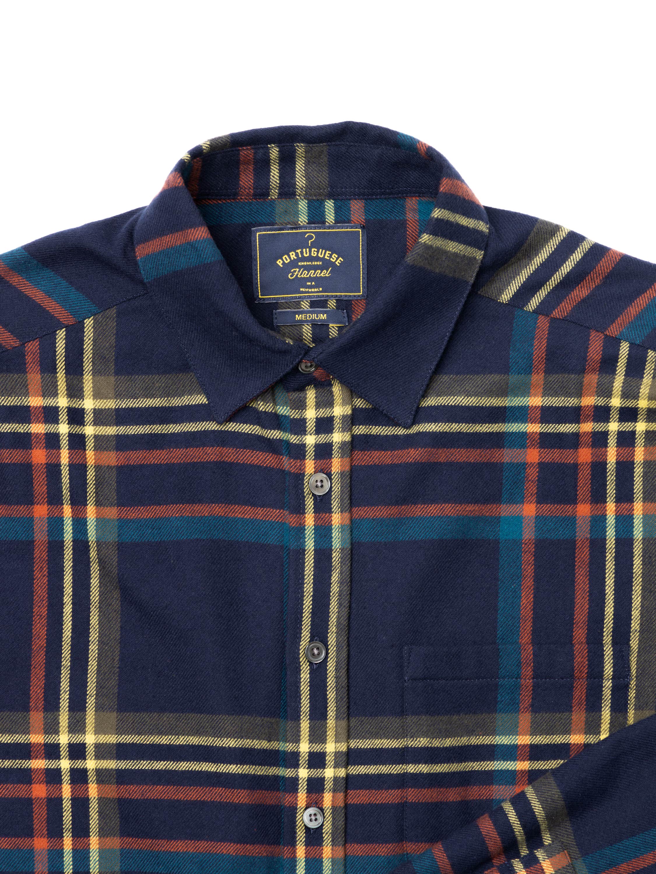 Fontana Navy Multicolor Sport Shirt